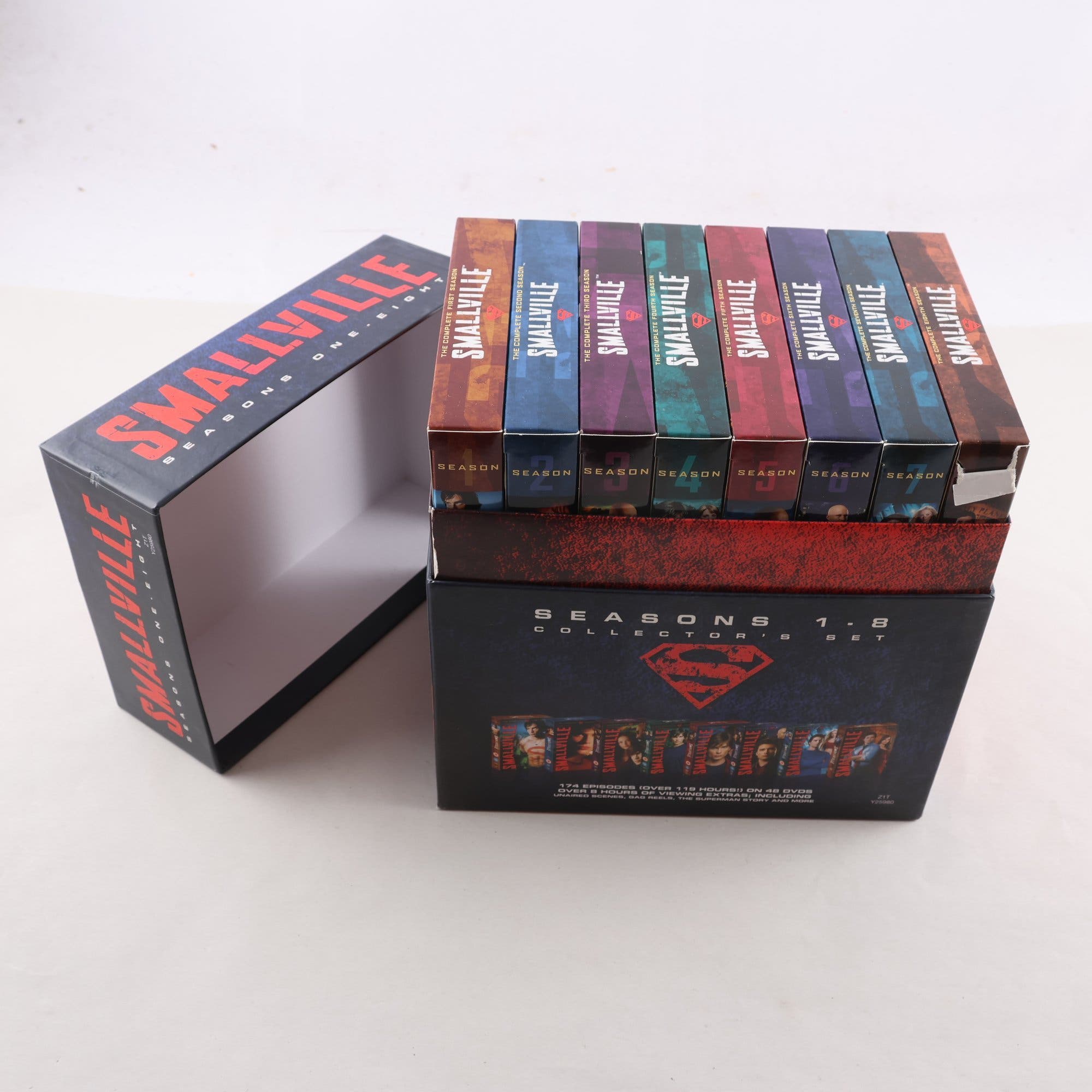 DVD Smallville Säsong 1-8 Collectors Set