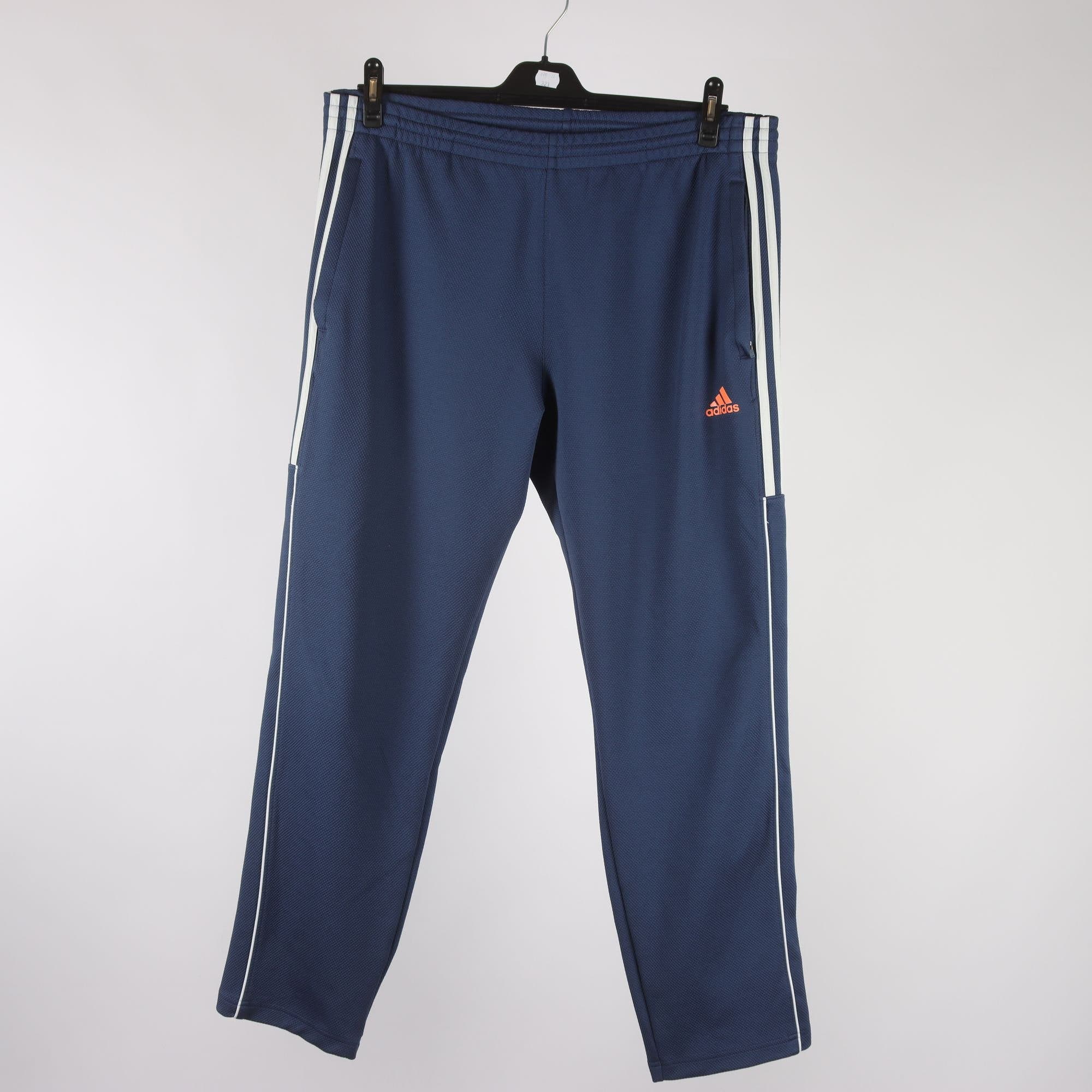 Sportbyxor, Adidas, blå, stl. L.