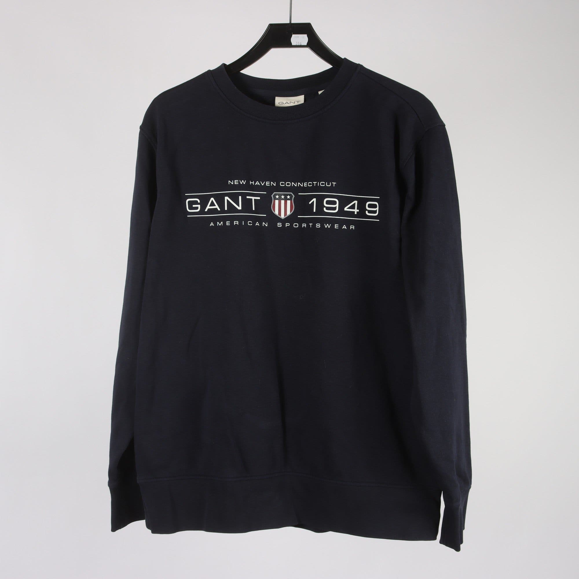 Sweatshirt, Gant, blå, stl. L.