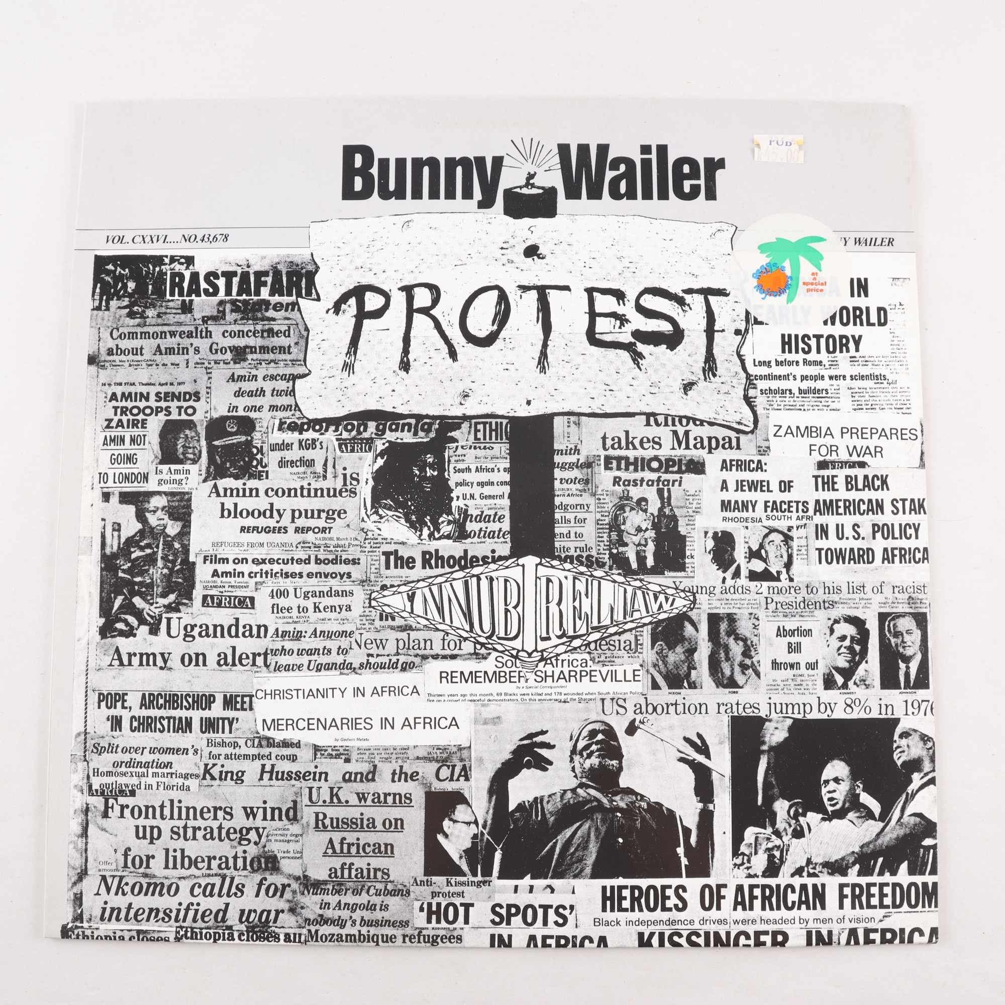 LP Bunny Wailer, Protest