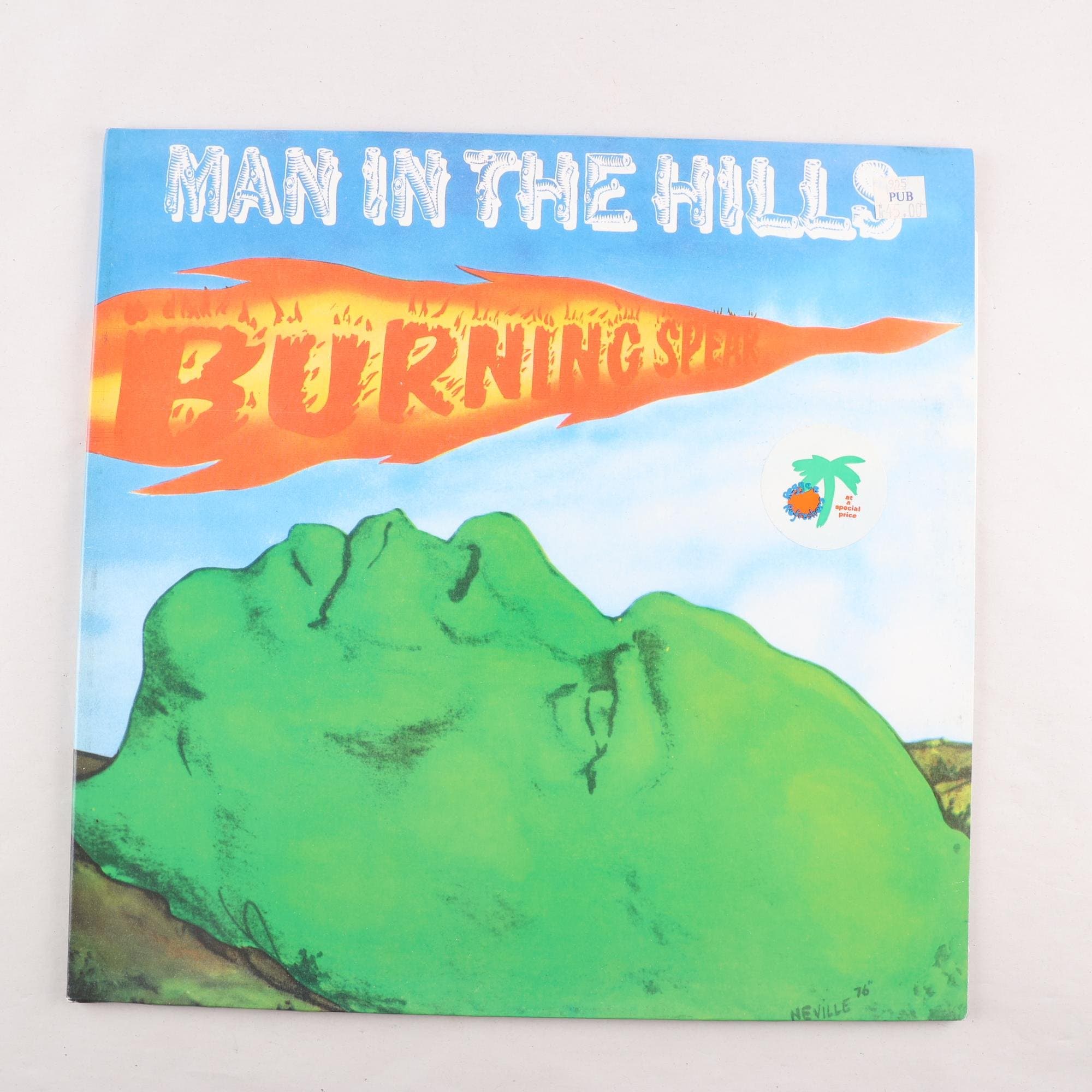 LP Burning Spear, Man In The Hills