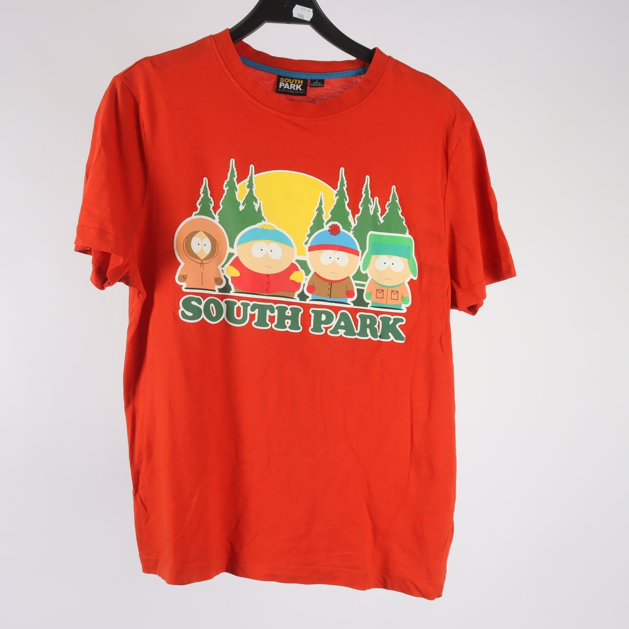 T-shirt, South Park, röd, stl. L