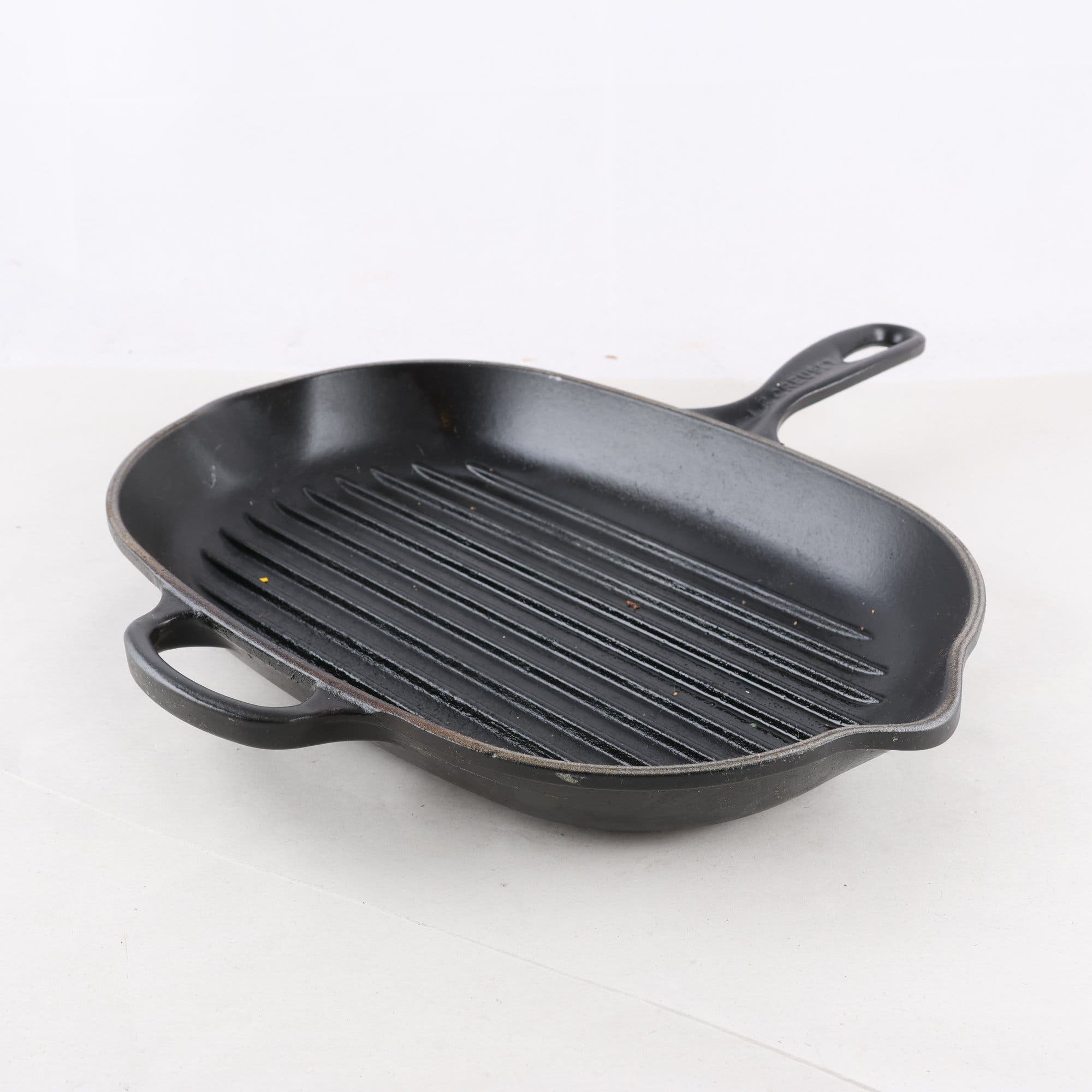 Grillpanna, gjutjärn, Le Creuset, Frankrike. Samfraktas ej.