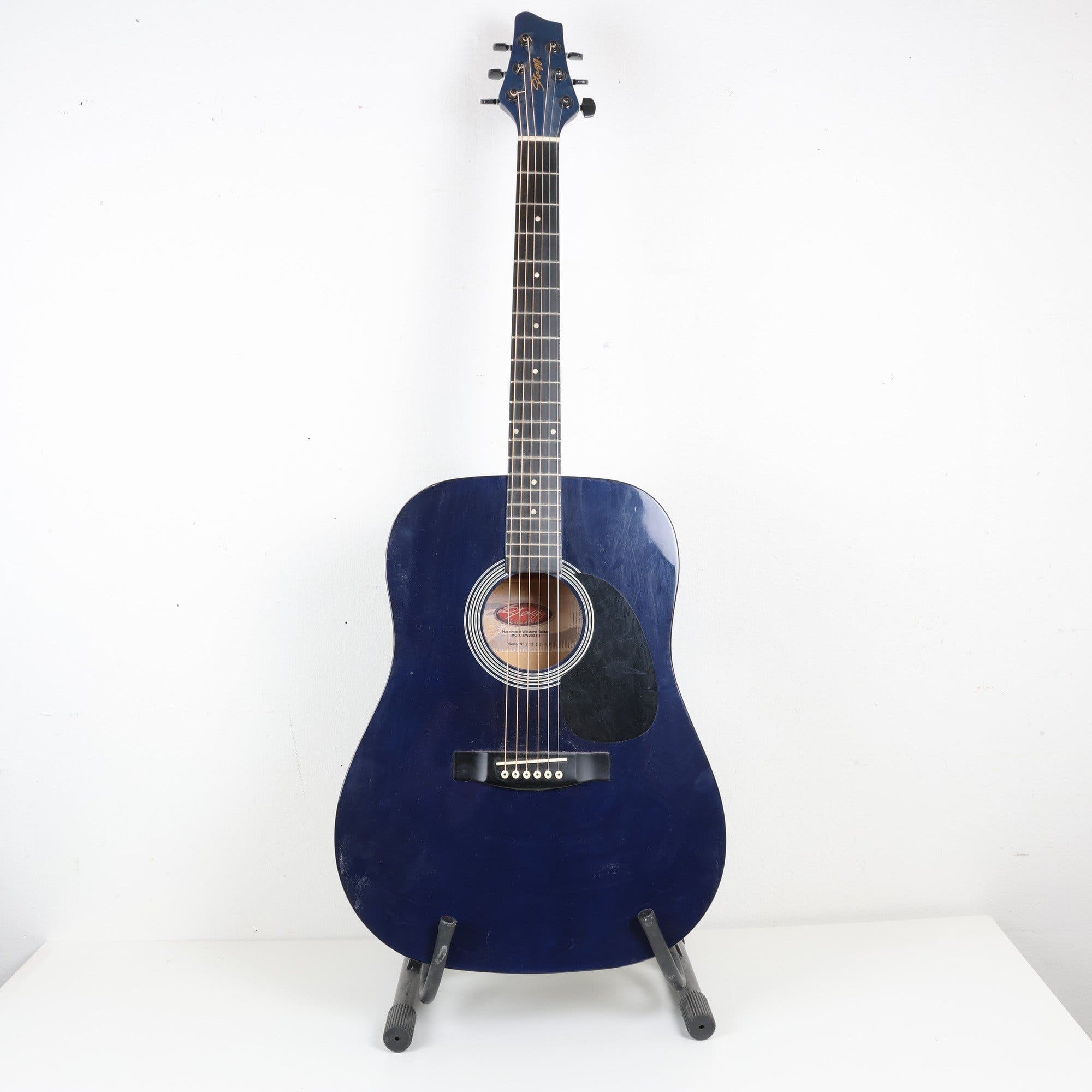 Aukustisk gitarr, Stagg. Endast avhämtning.