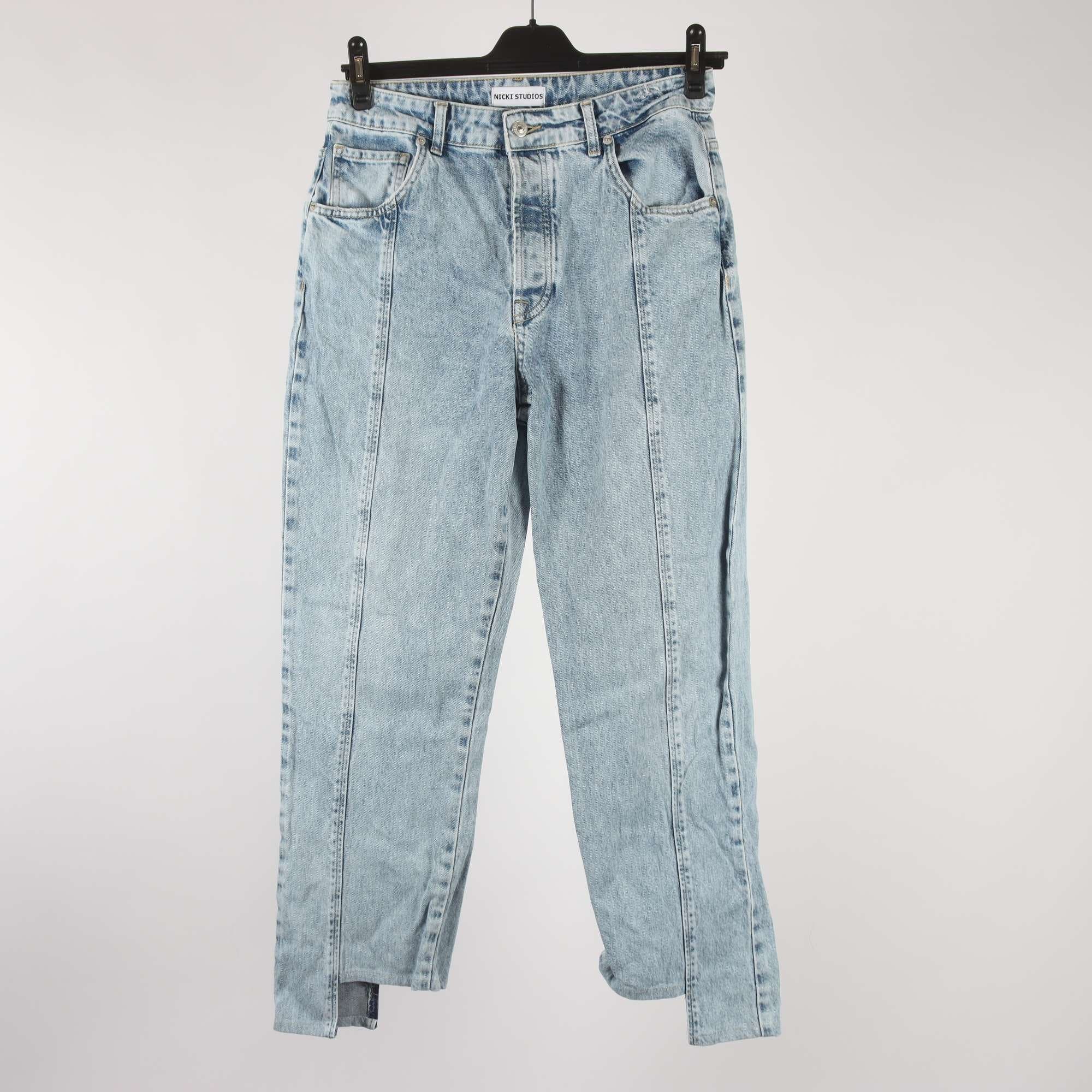 Jeans, Nicki Studios, blå, stl. 30