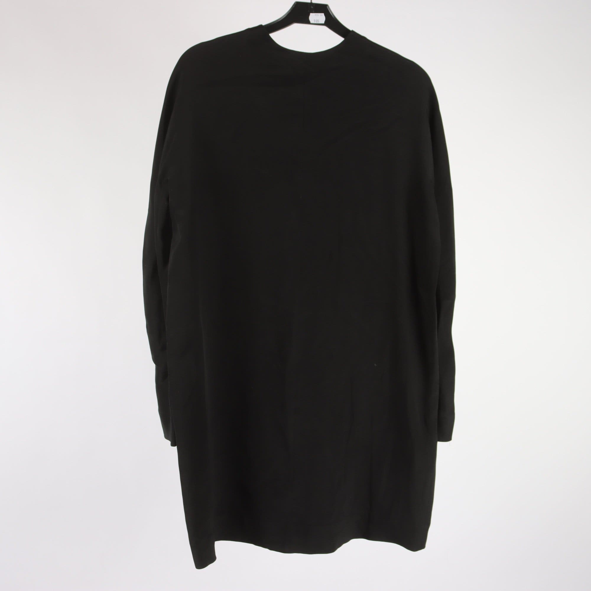 Klänning, COS, svart, 100% silke, stl. 36