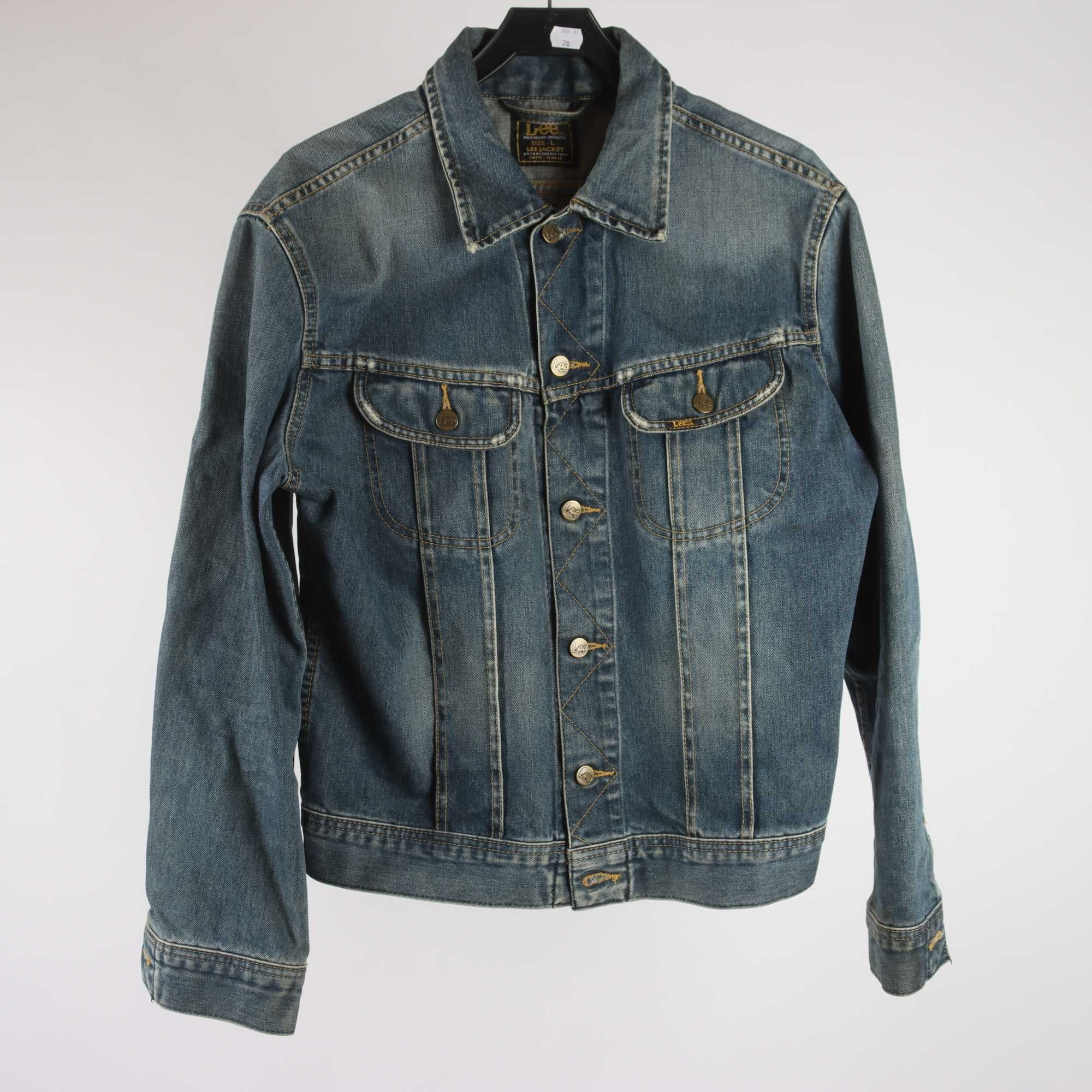Jeansjacka, Lee, blå, stl. L