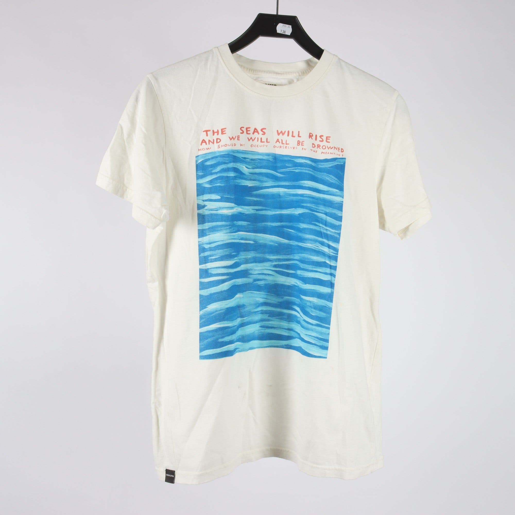 T-shirt, Dedicated, vit, stl. M