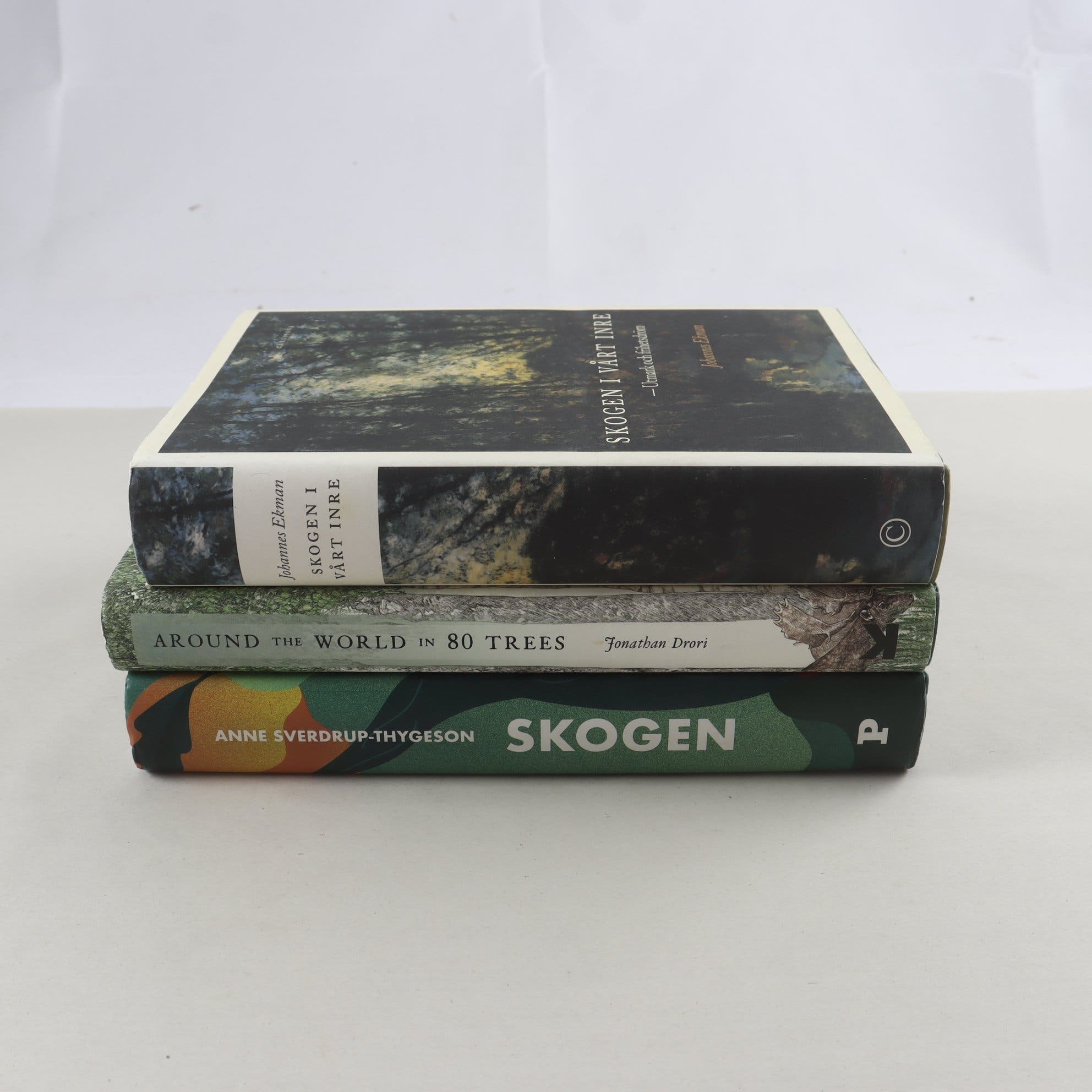 Skog och träd, bokpaket med 3 volymer