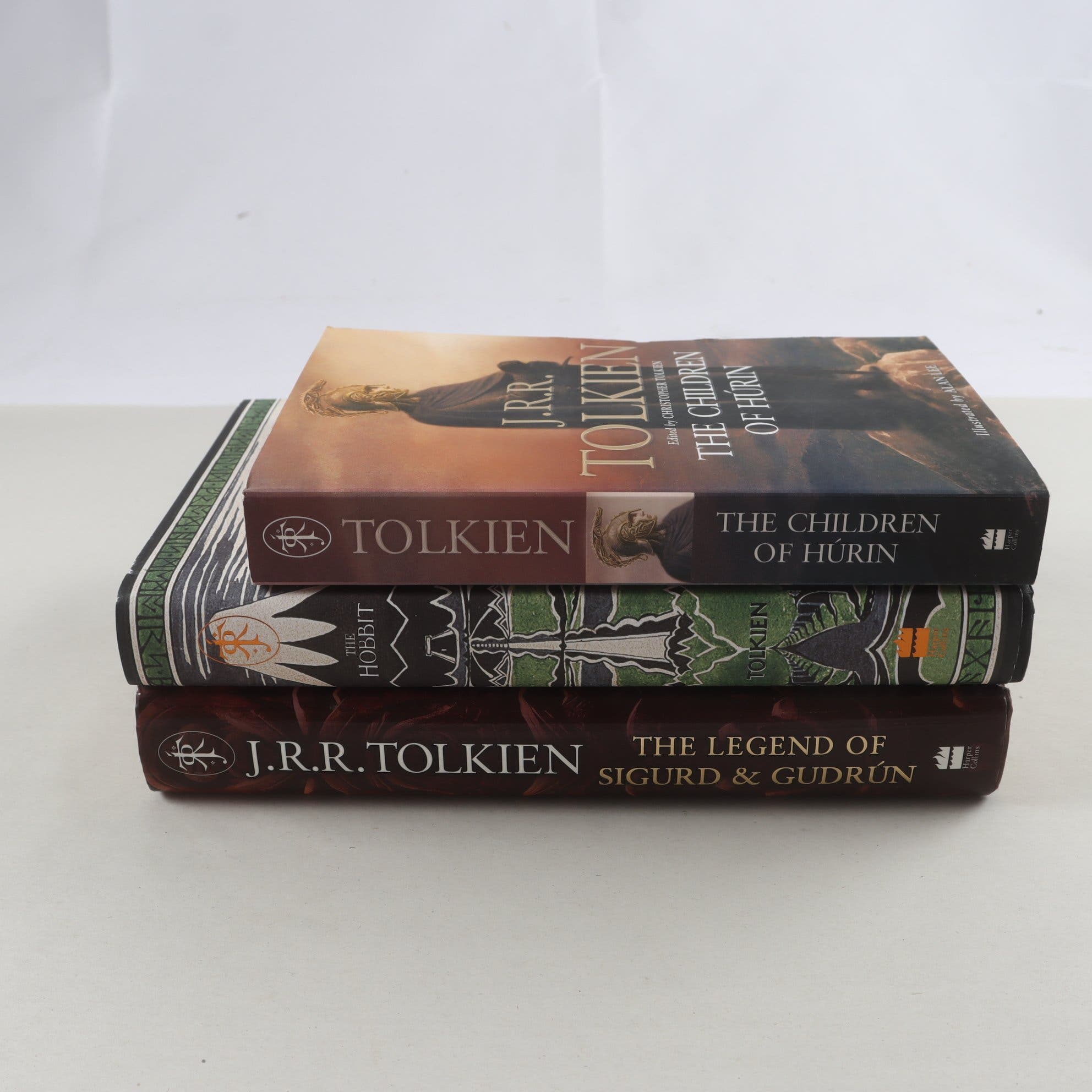 J.R.R. Tolkien, bokpaket med 3 volymer