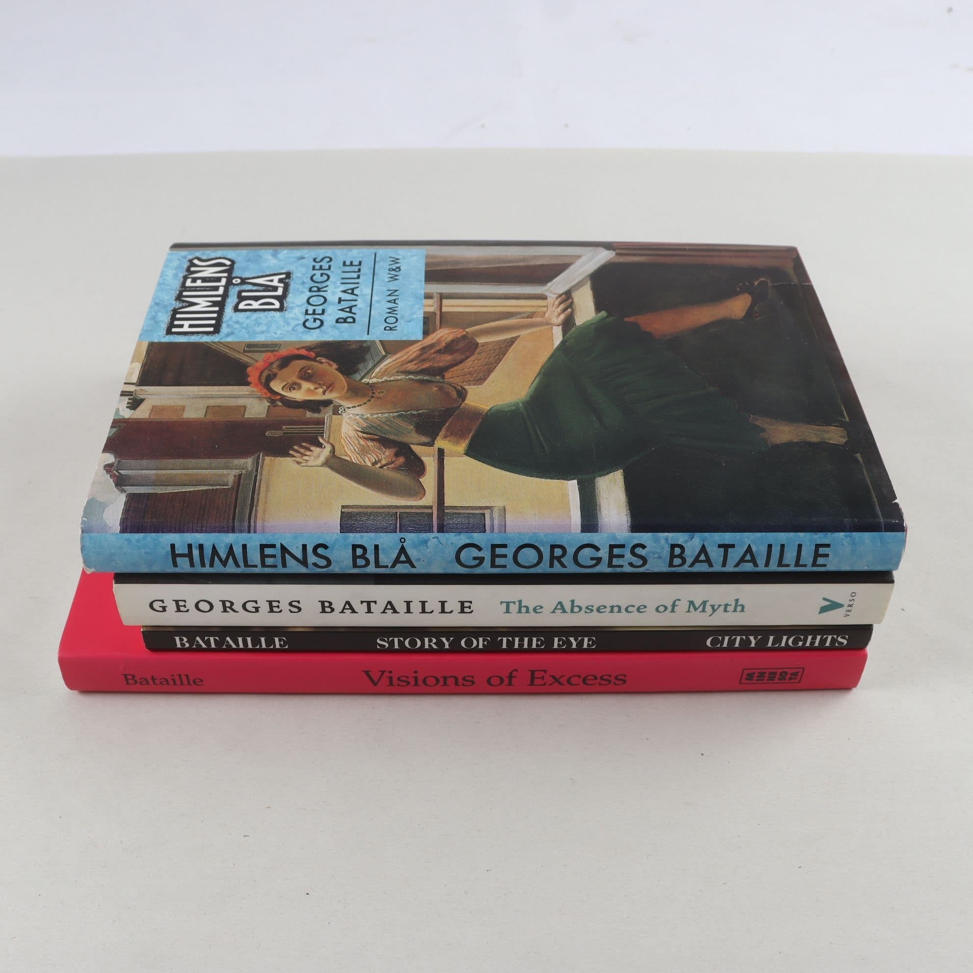 George Bataille, bokpaket med 4 volymer