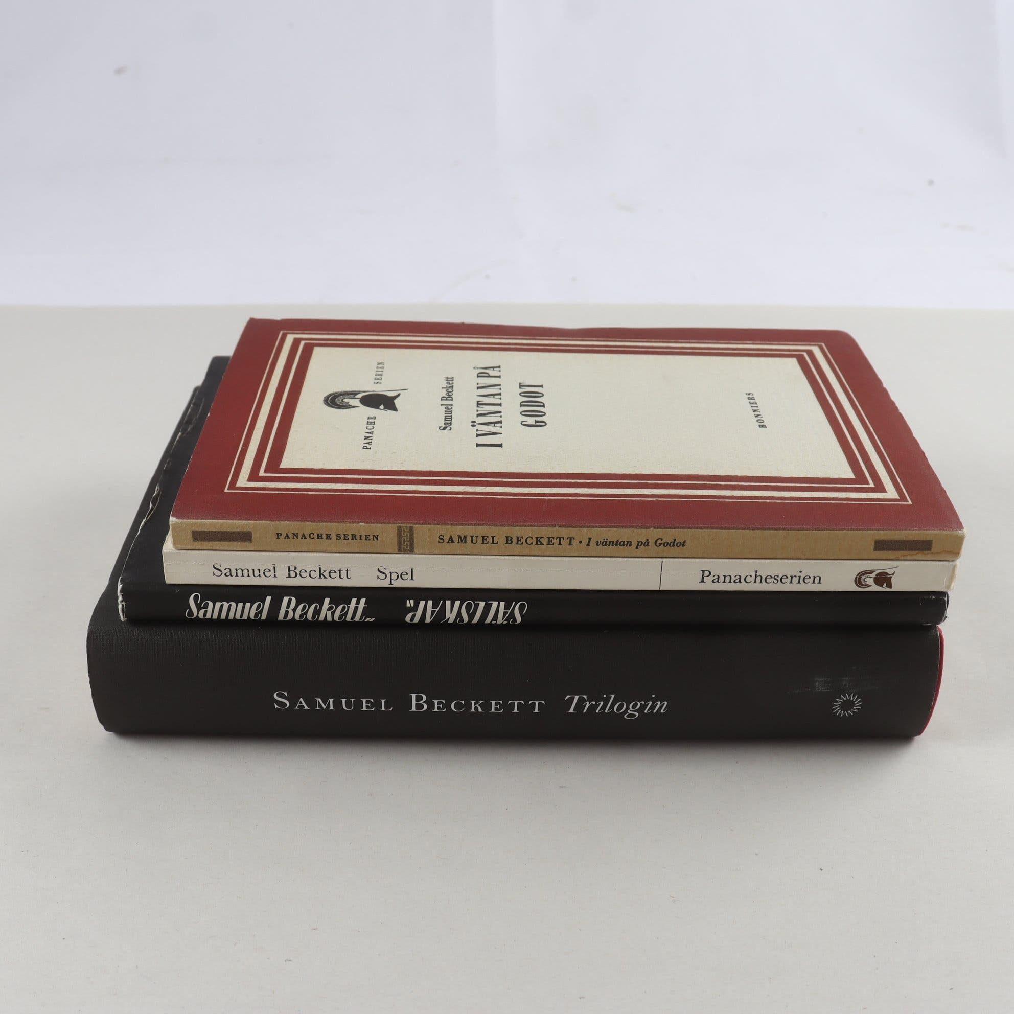 Samuel Beckett, bokpaket med 4 volymer