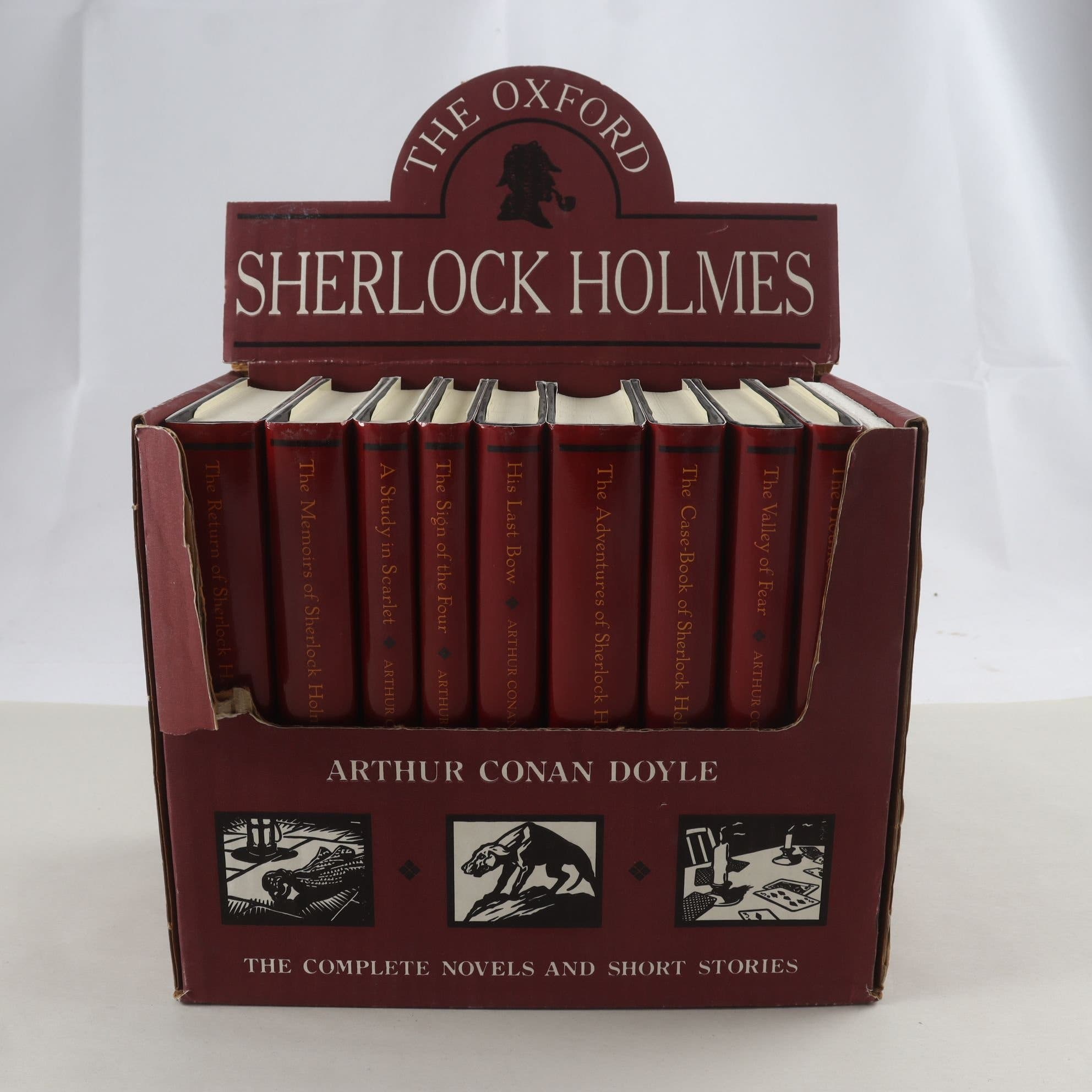 Arthur Conan Doyle, The Complete Novels and Short Stories, 9 vol. Samfraktas ej