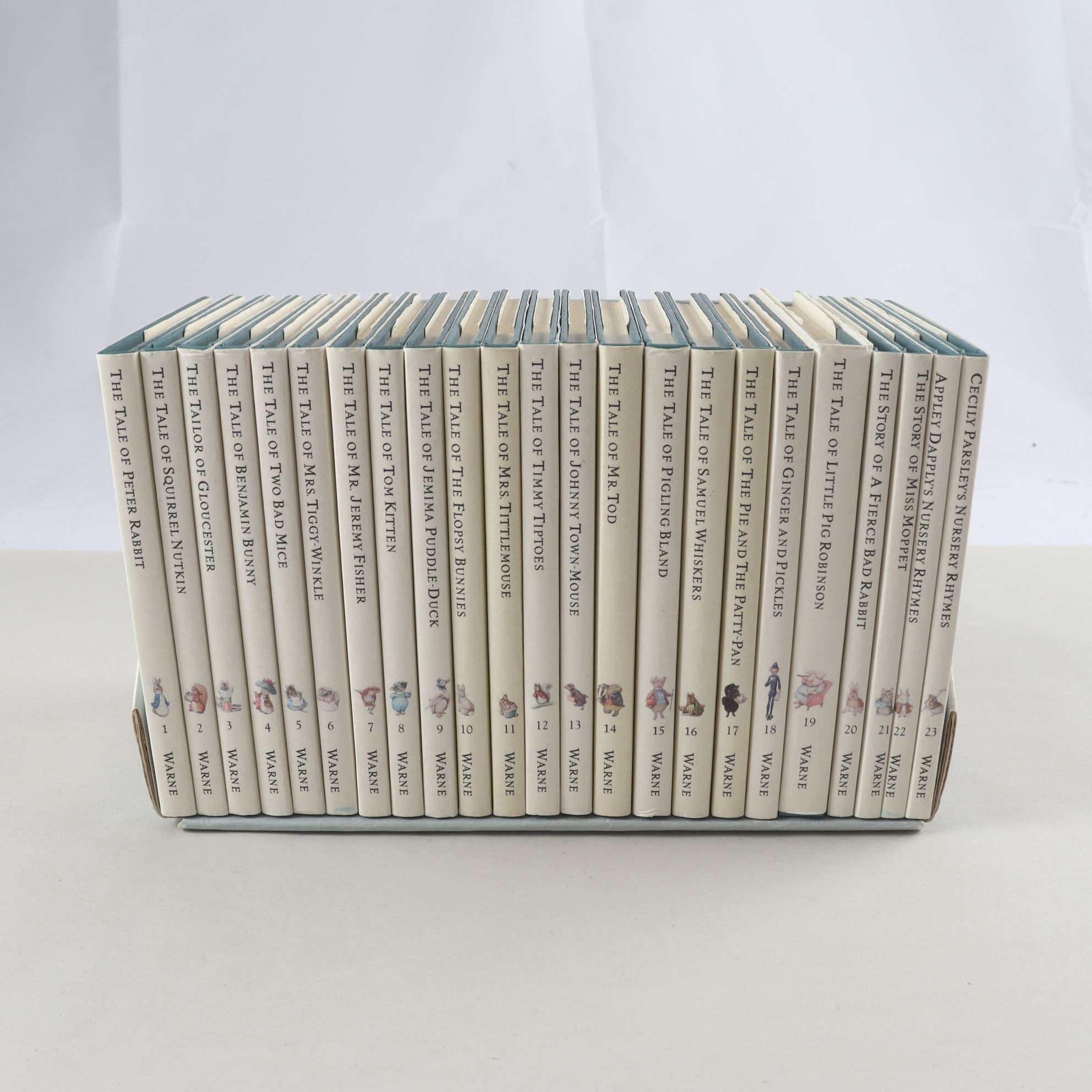 Beatrix Potter, The Complete Collection of Original Tales 1-23. Samfraktas ej
