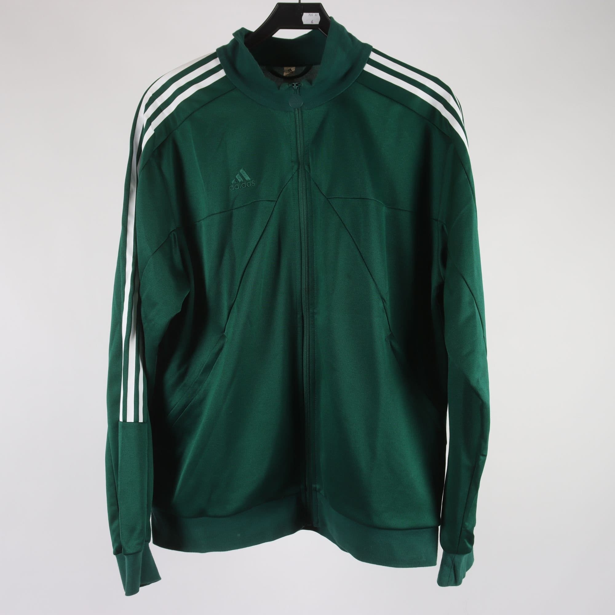 Sportjacka, Adidas, grön, stl. L