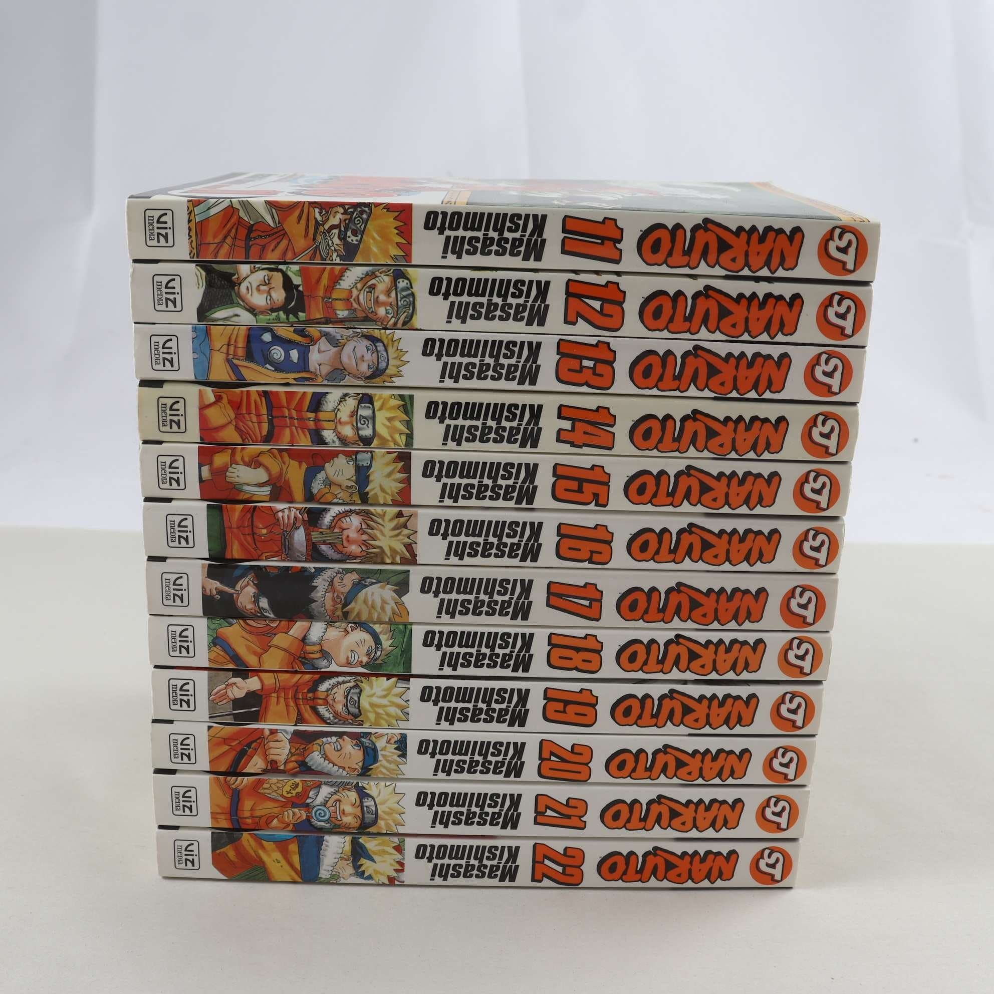 Masashi Kishimoto, Naruto, Vol. 11-22. Samfraktas ej