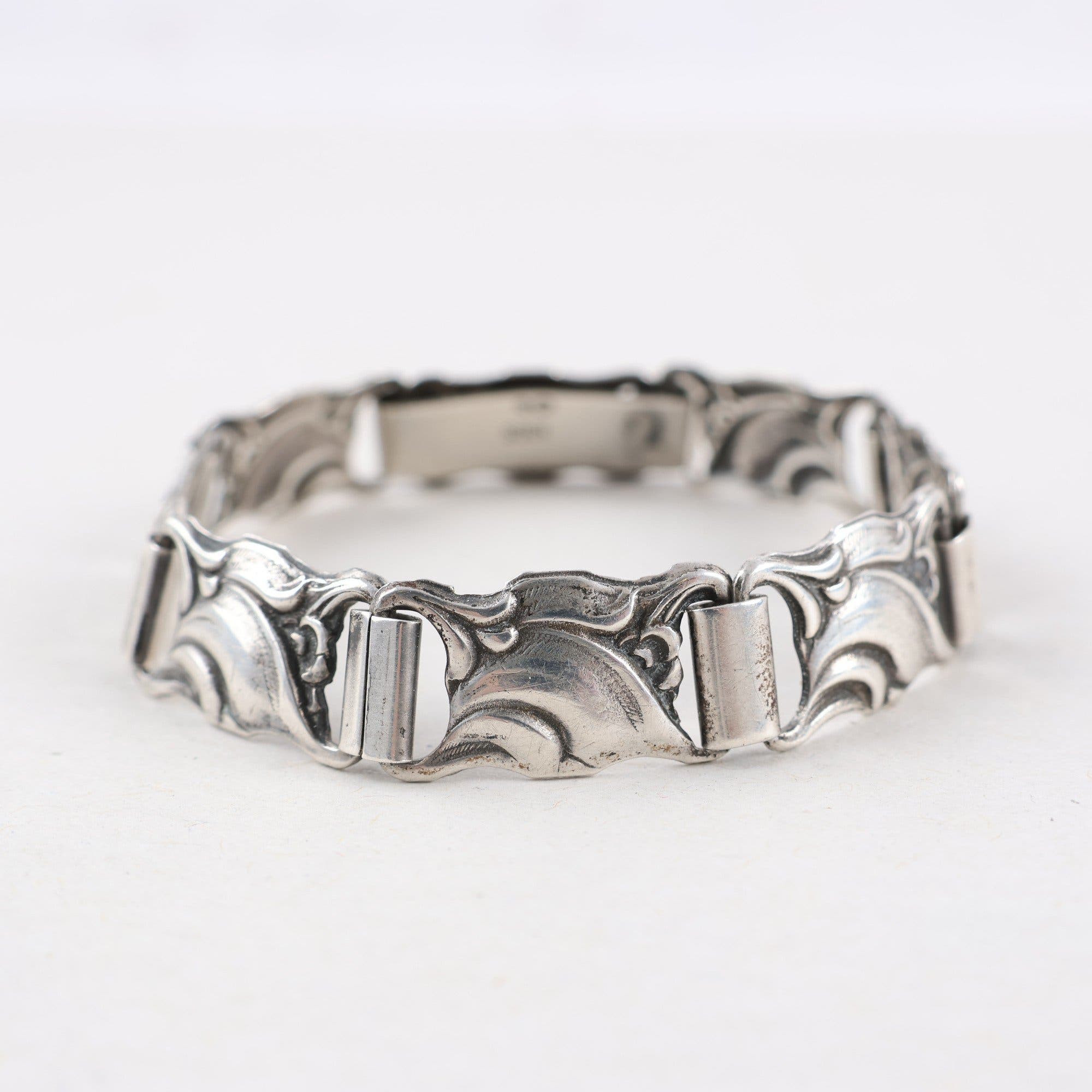 Armband, silver, Jugendstil