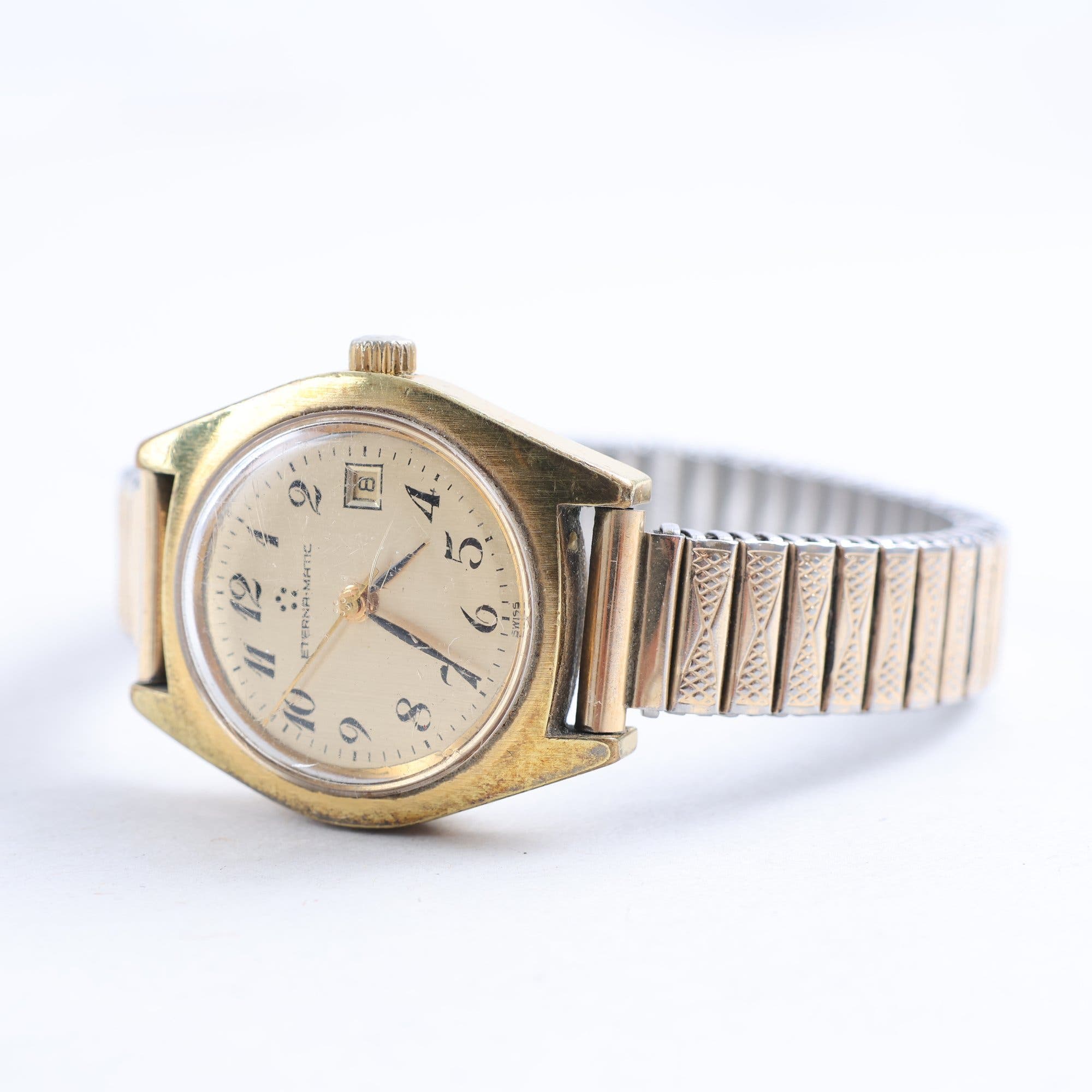 Armbandsur, Eterna Magic, guldöverdraget stål