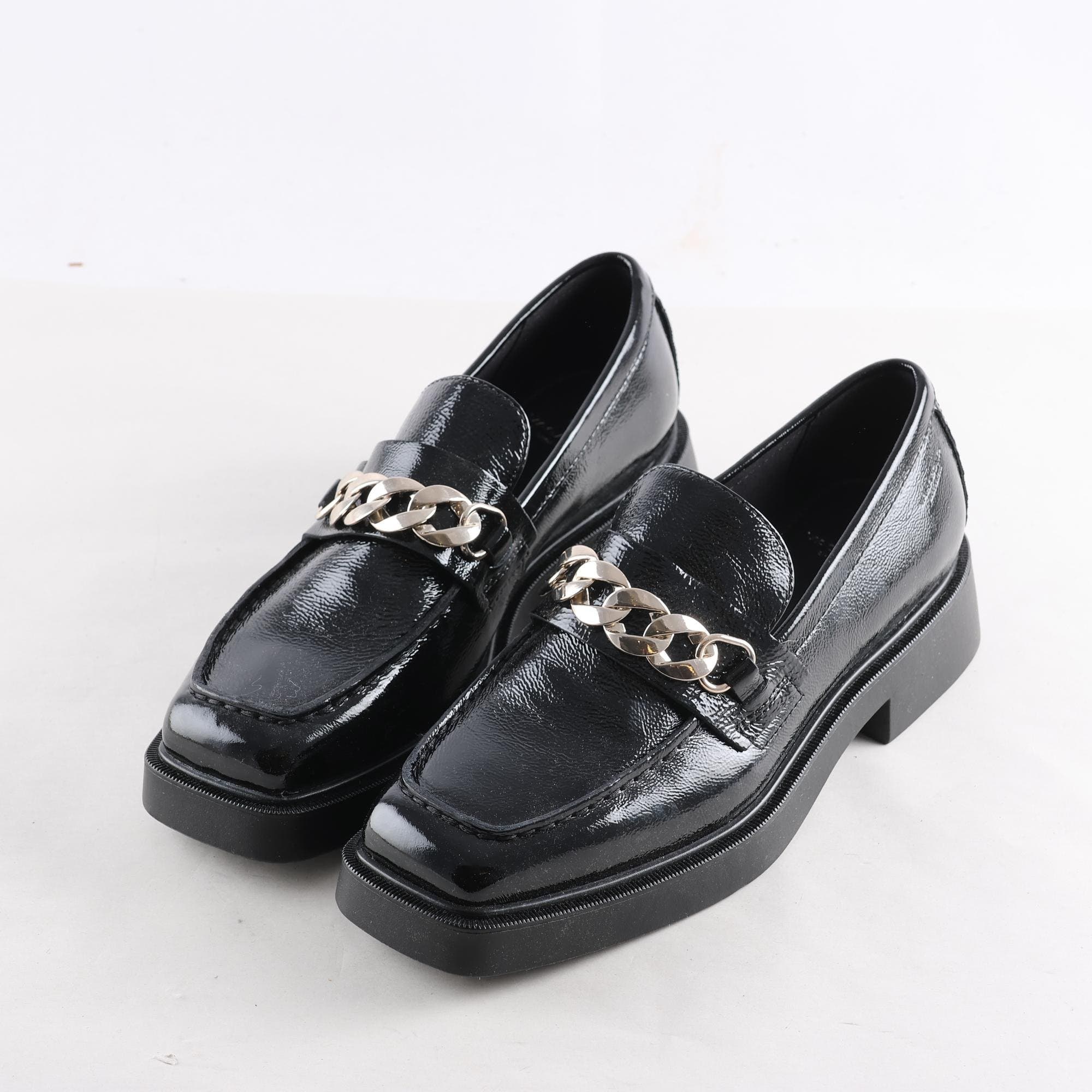 Loafers, Vagabond, läder, stl. 37