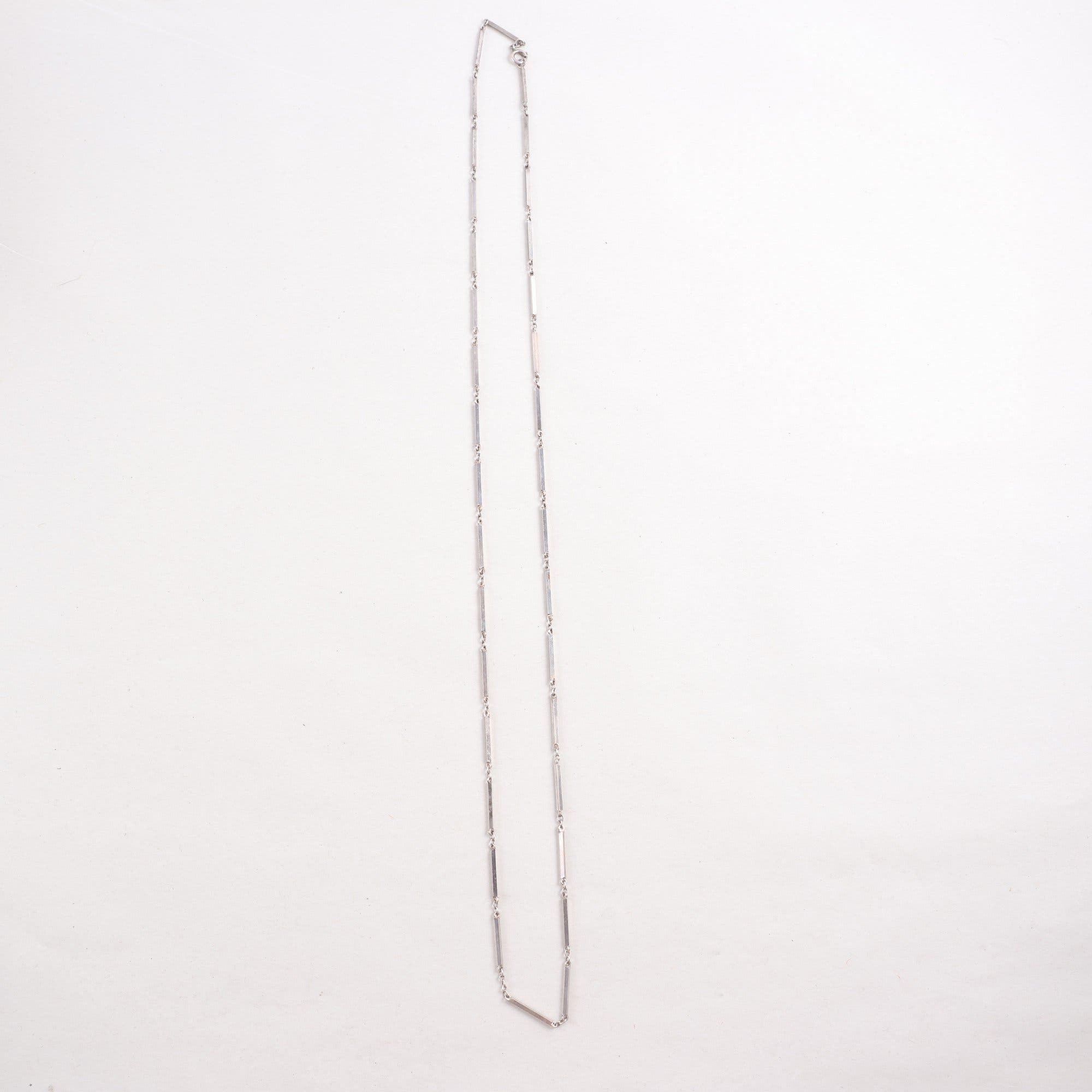 Halsband, länk, silver 830, vikt: 16,5 g