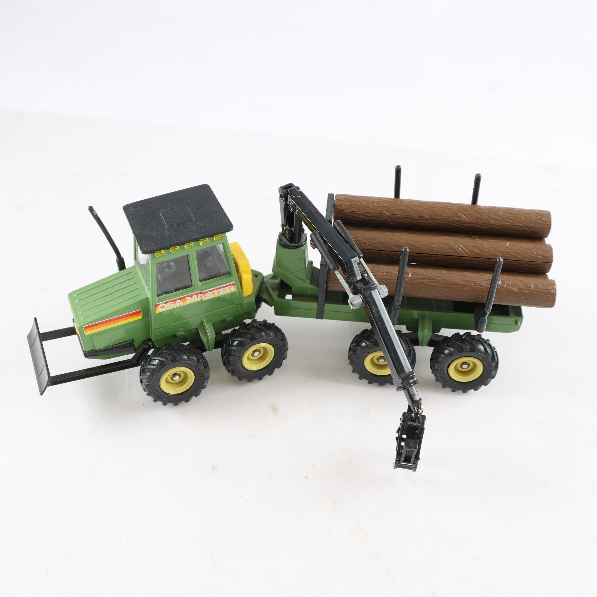 Traktor, Siku-skogsmaskin, retro.