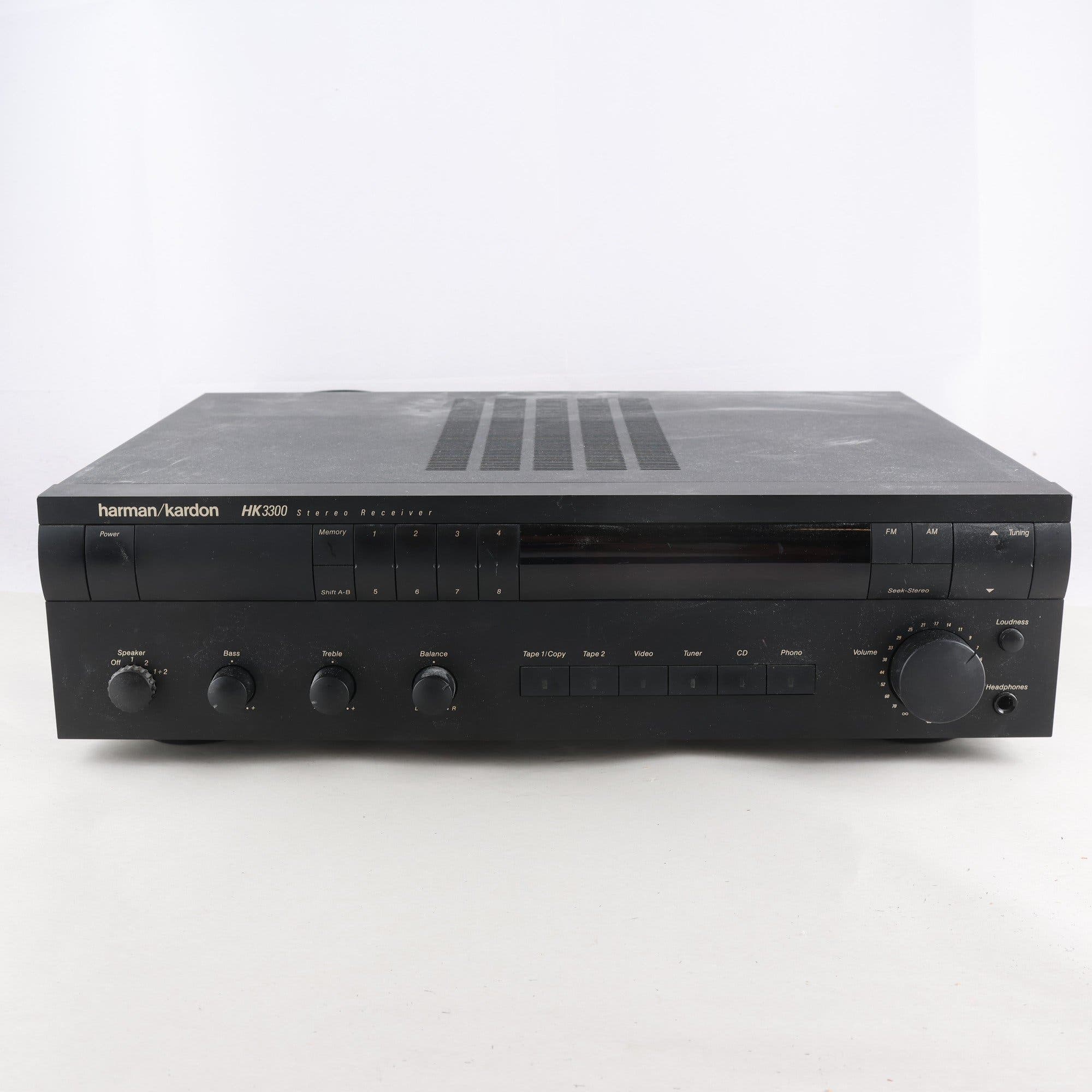 Steroförstärkare, Harmon kardon, HK3300 stereo reciver. Endast avhämtning.