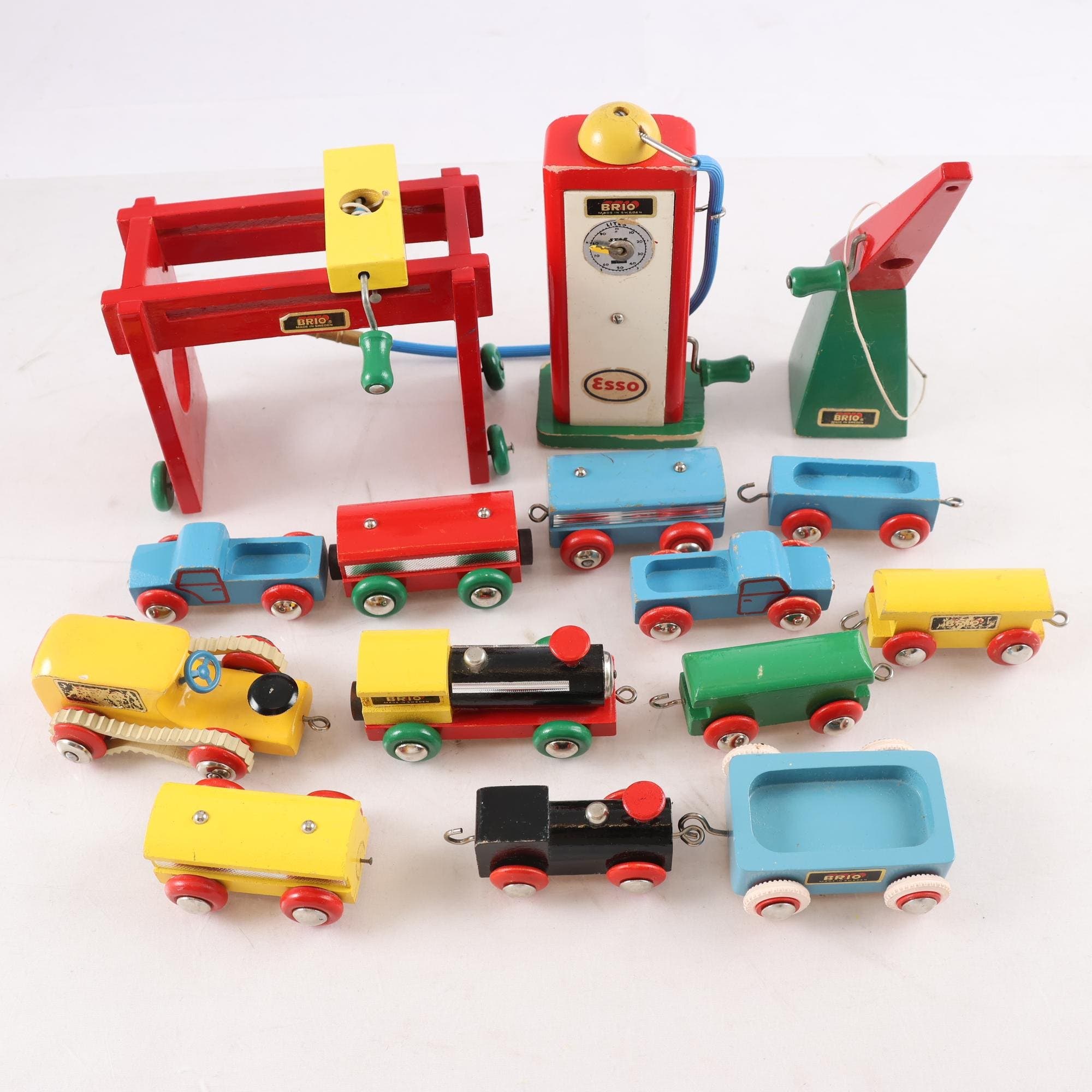 Brio, Brio tåg etc, blandat.