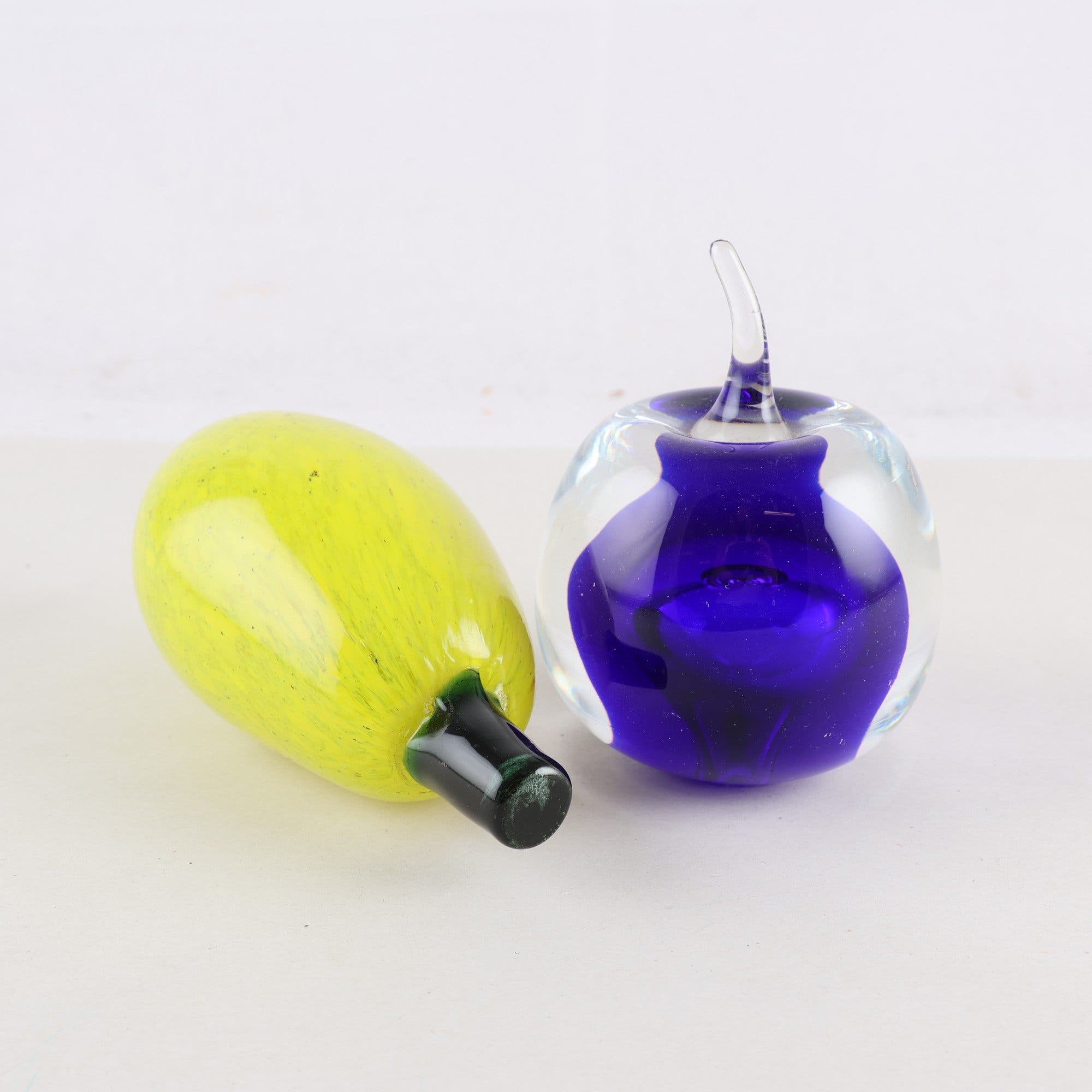 Glaskonst, frukter, 2 st