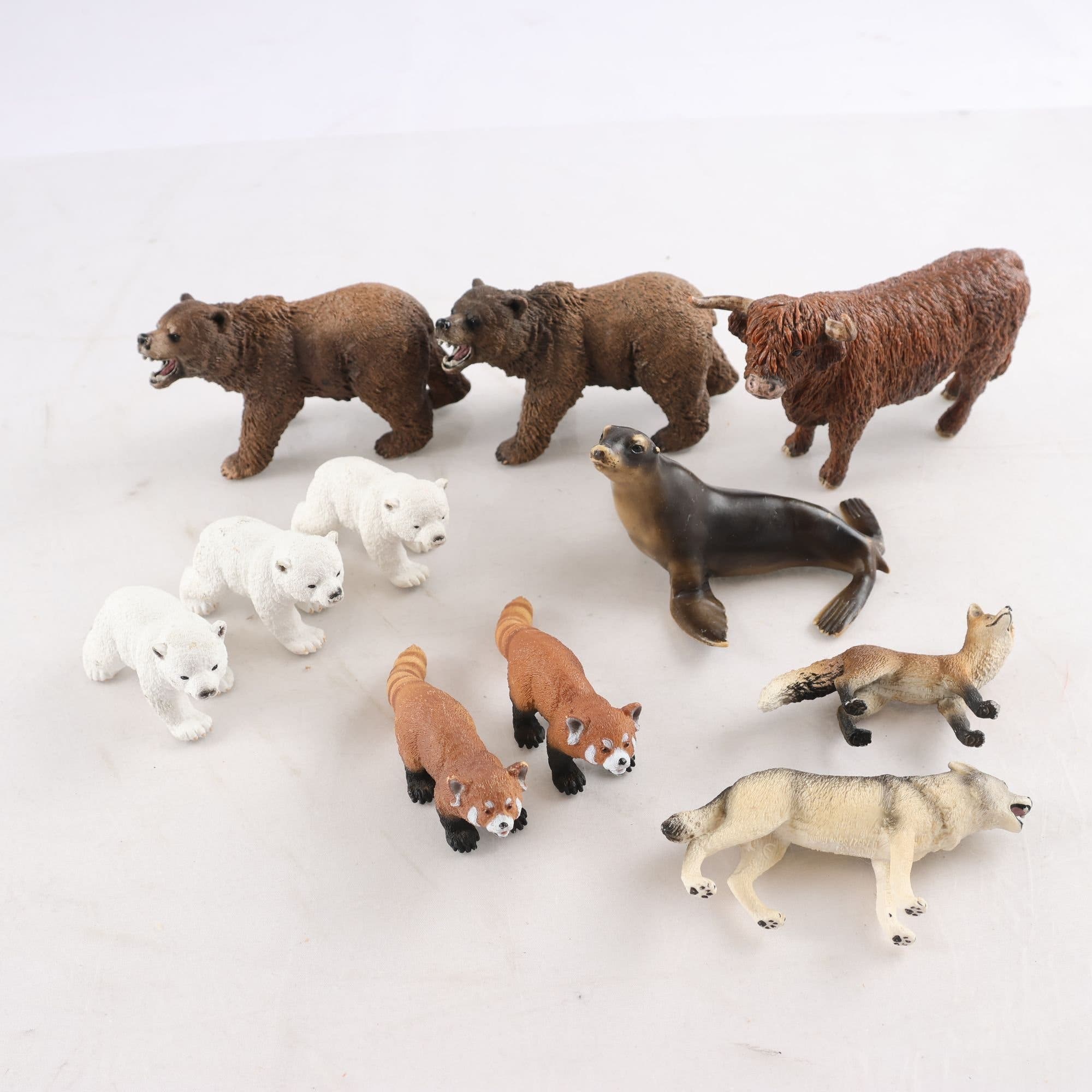 Djur, Schleich, blandat.