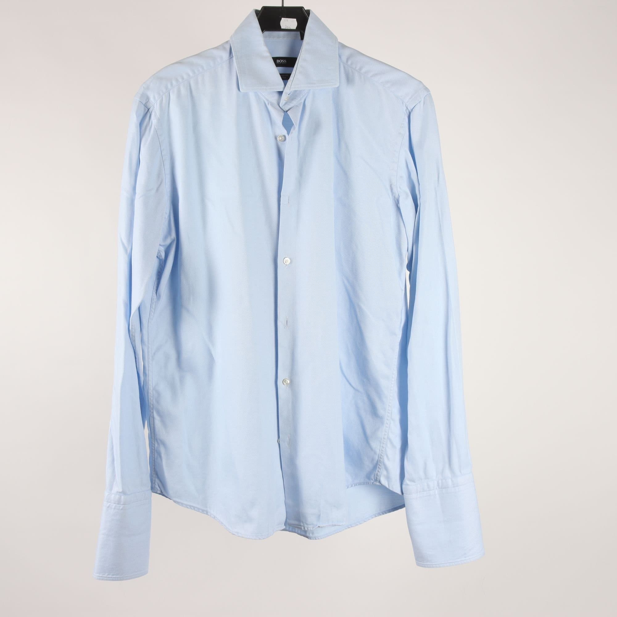 Skjorta, Hugo Boss, blå, stl. 40.