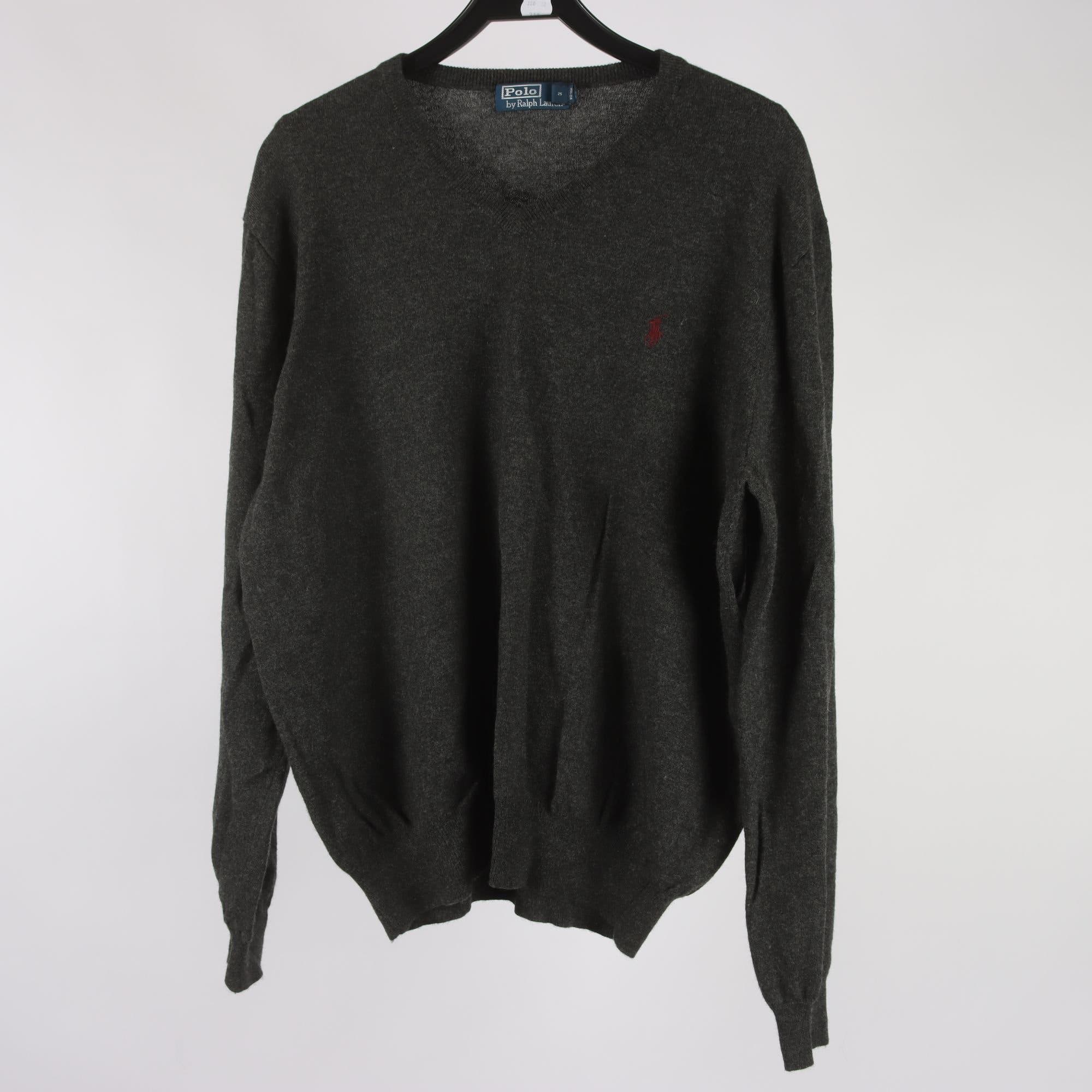 Tröja, Polo Ralph Lauren, brun, 100% ull, stl. XL.