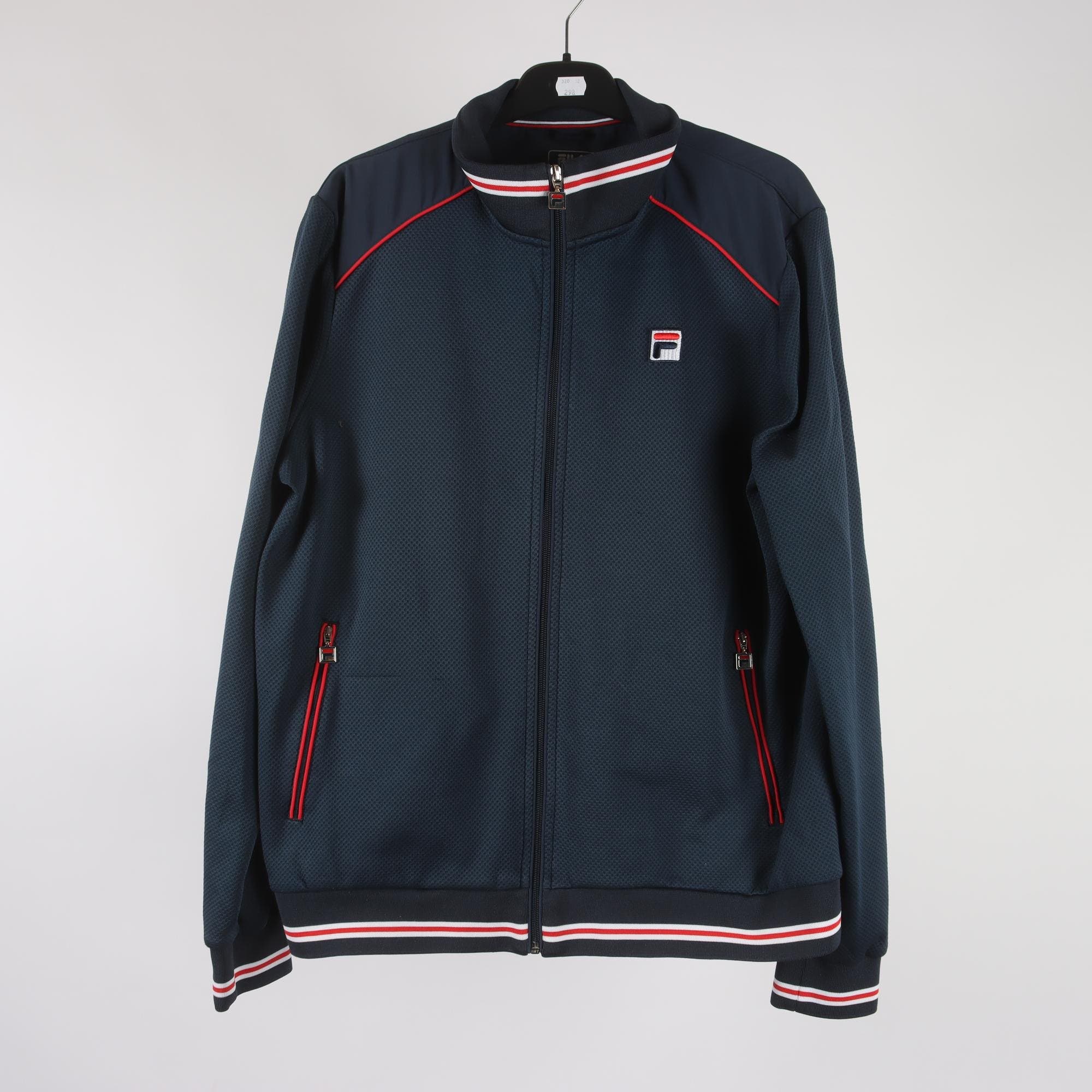 Träningsjacka, Fila, blå, stl. 56.