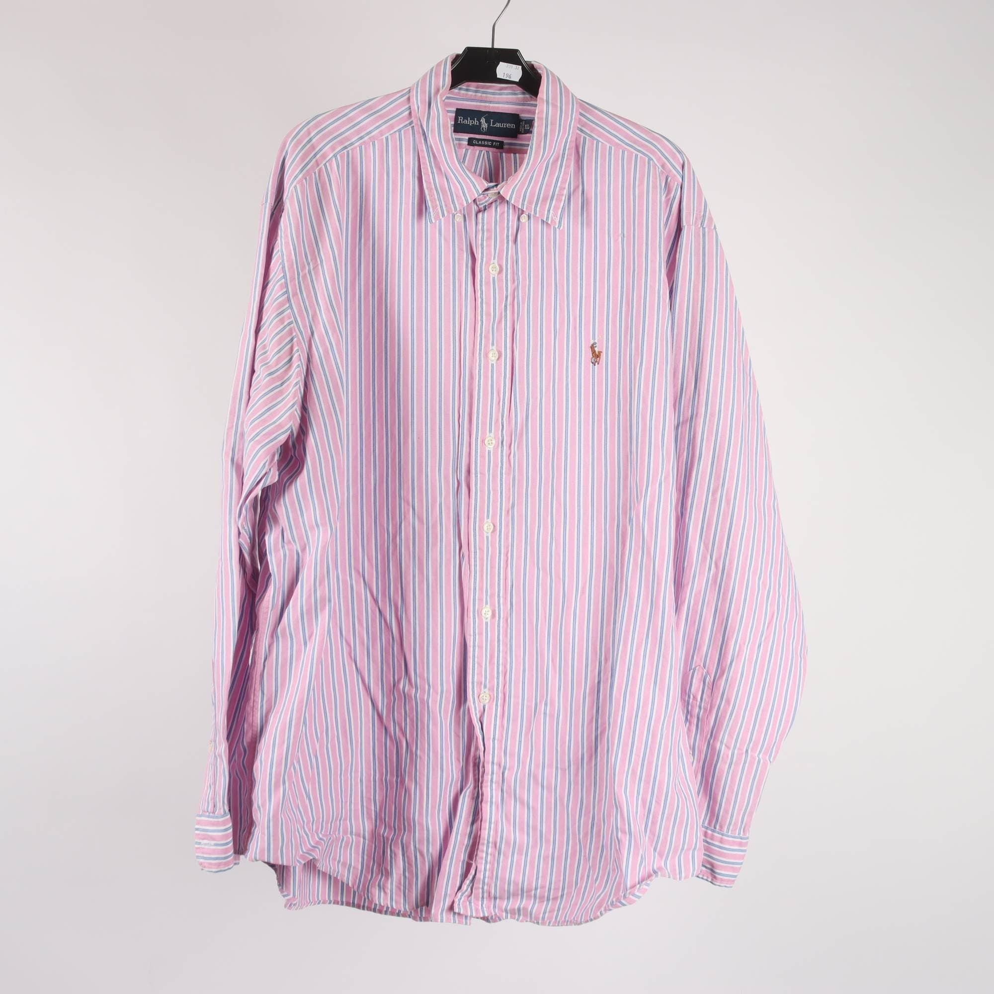 Skjorta, Ralph Lauren, rosa, blå, vit, stl. XL