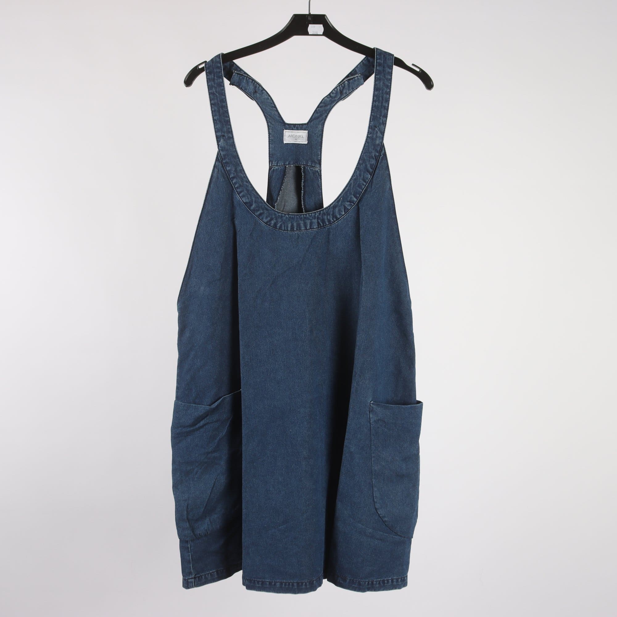Jeansklänning, Monki, blå, stl. M.