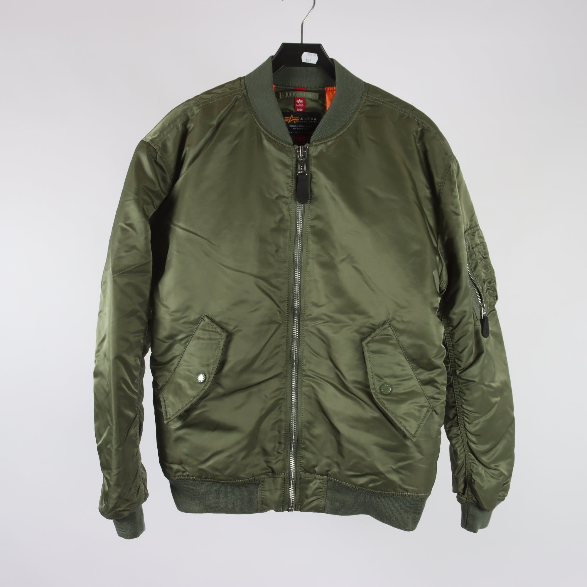 Jacka, Alpha Industries, grön, stl. S