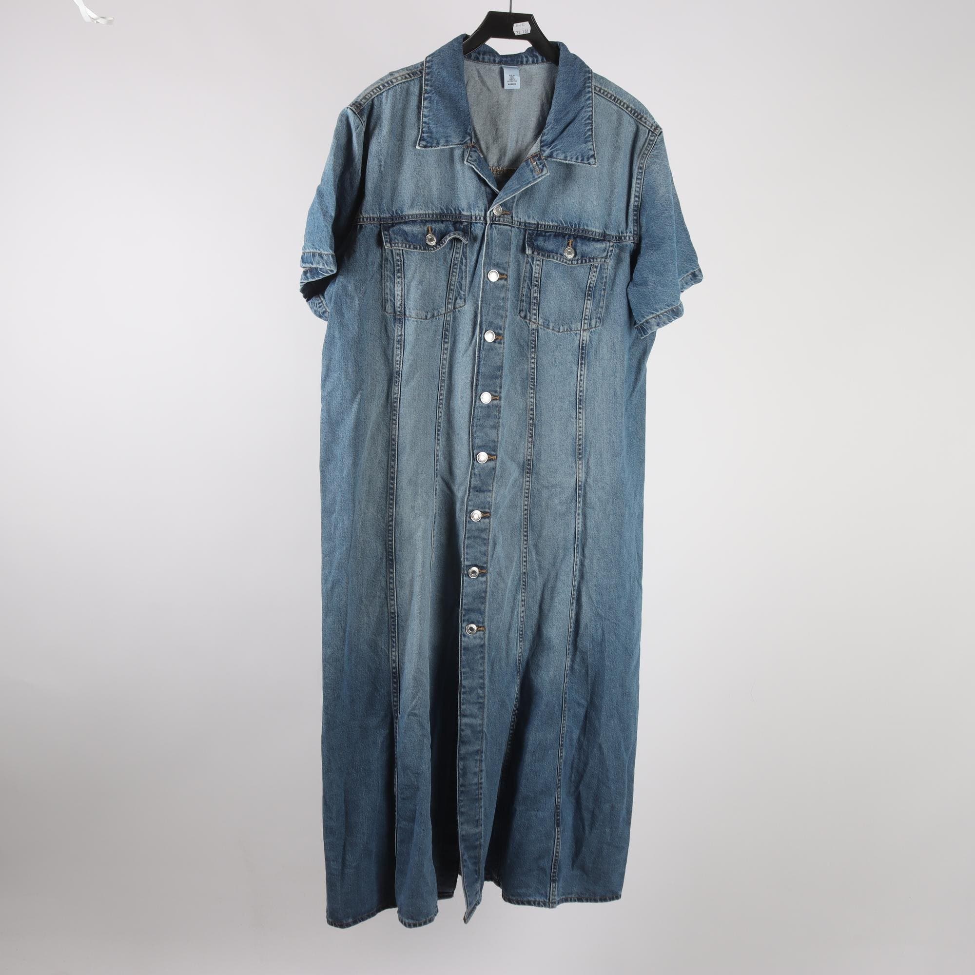 Jeansklänning, H&M, stl. XL