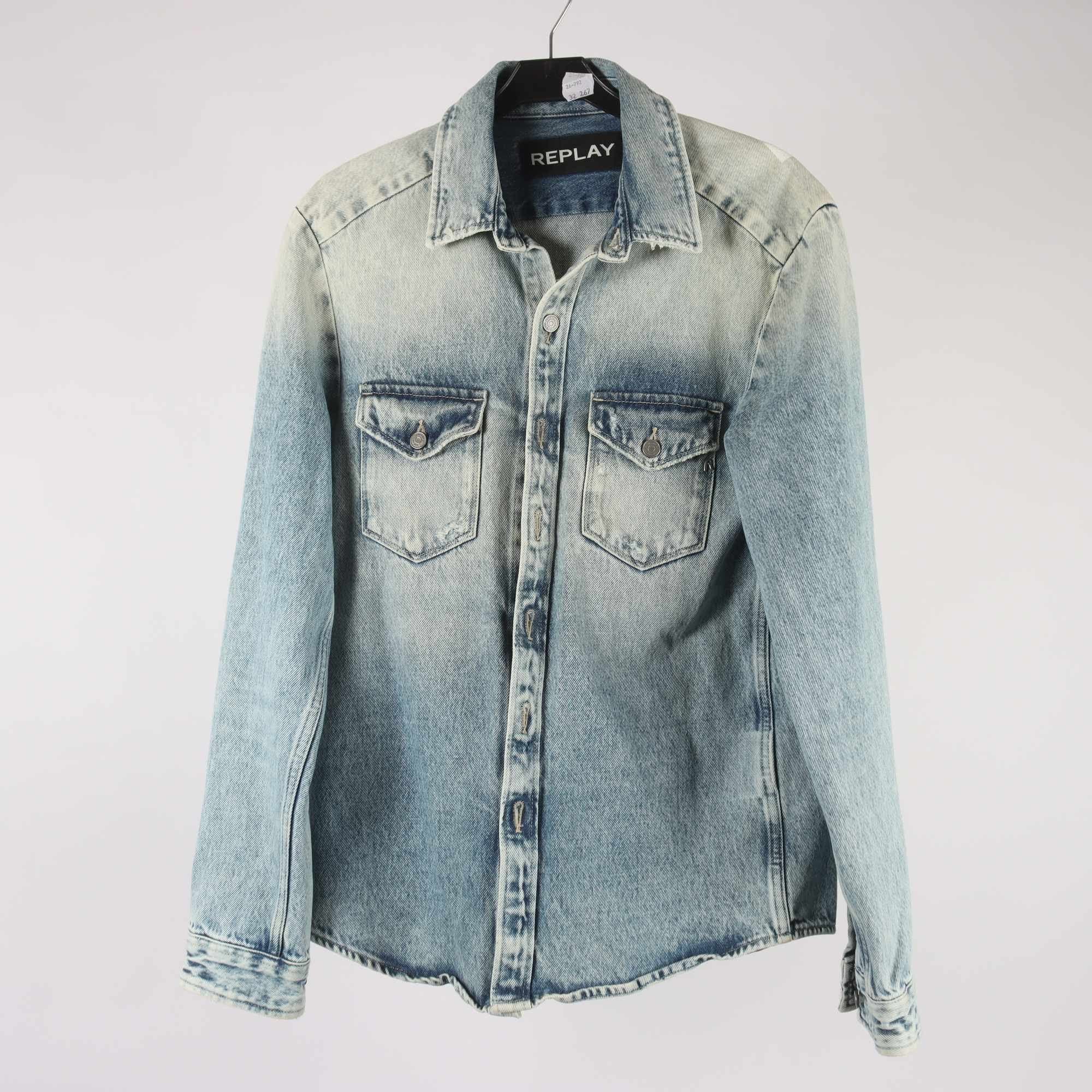 Jeansskjorta, Replay, stl. S