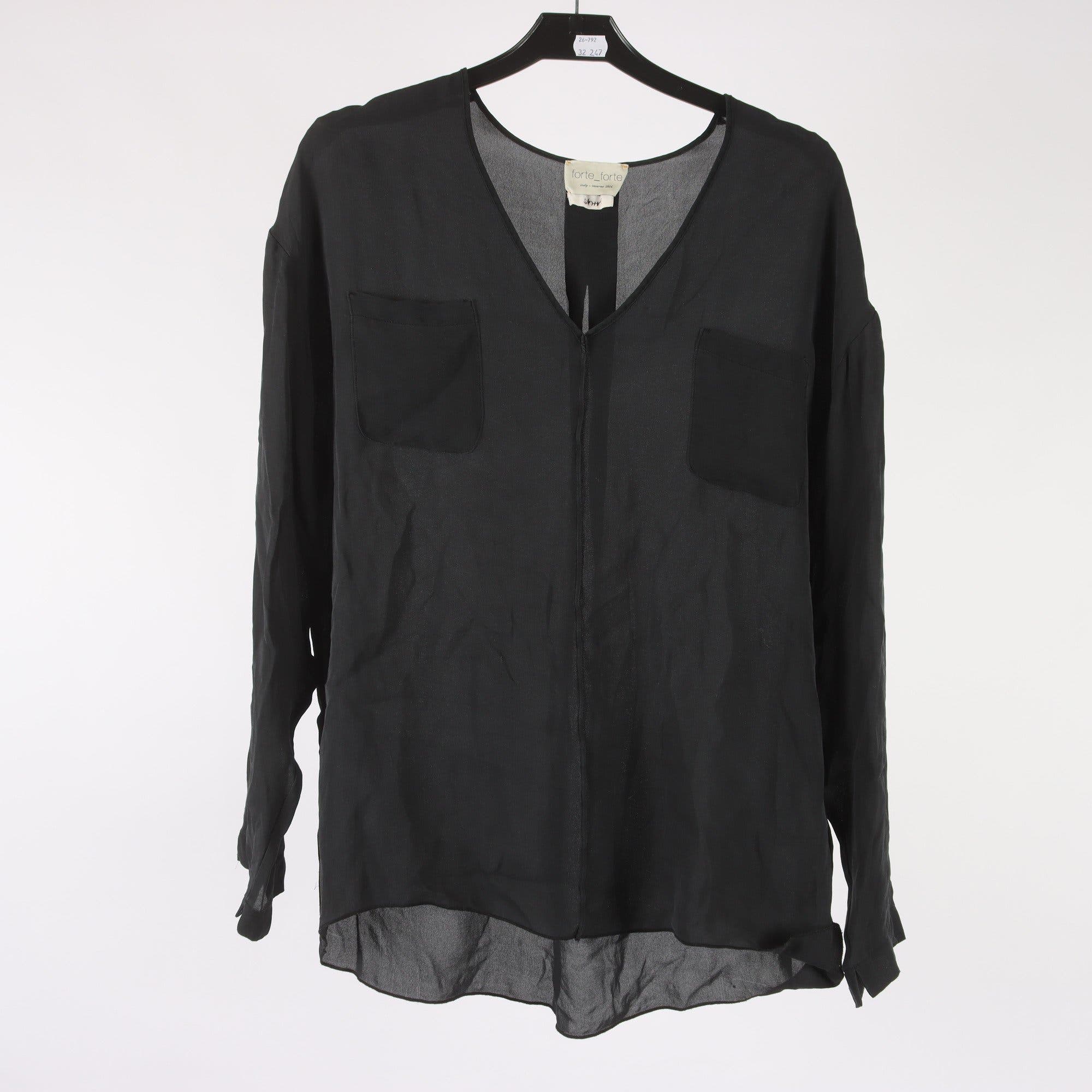Blus, Forte Forte, 100% siden, stl. L
