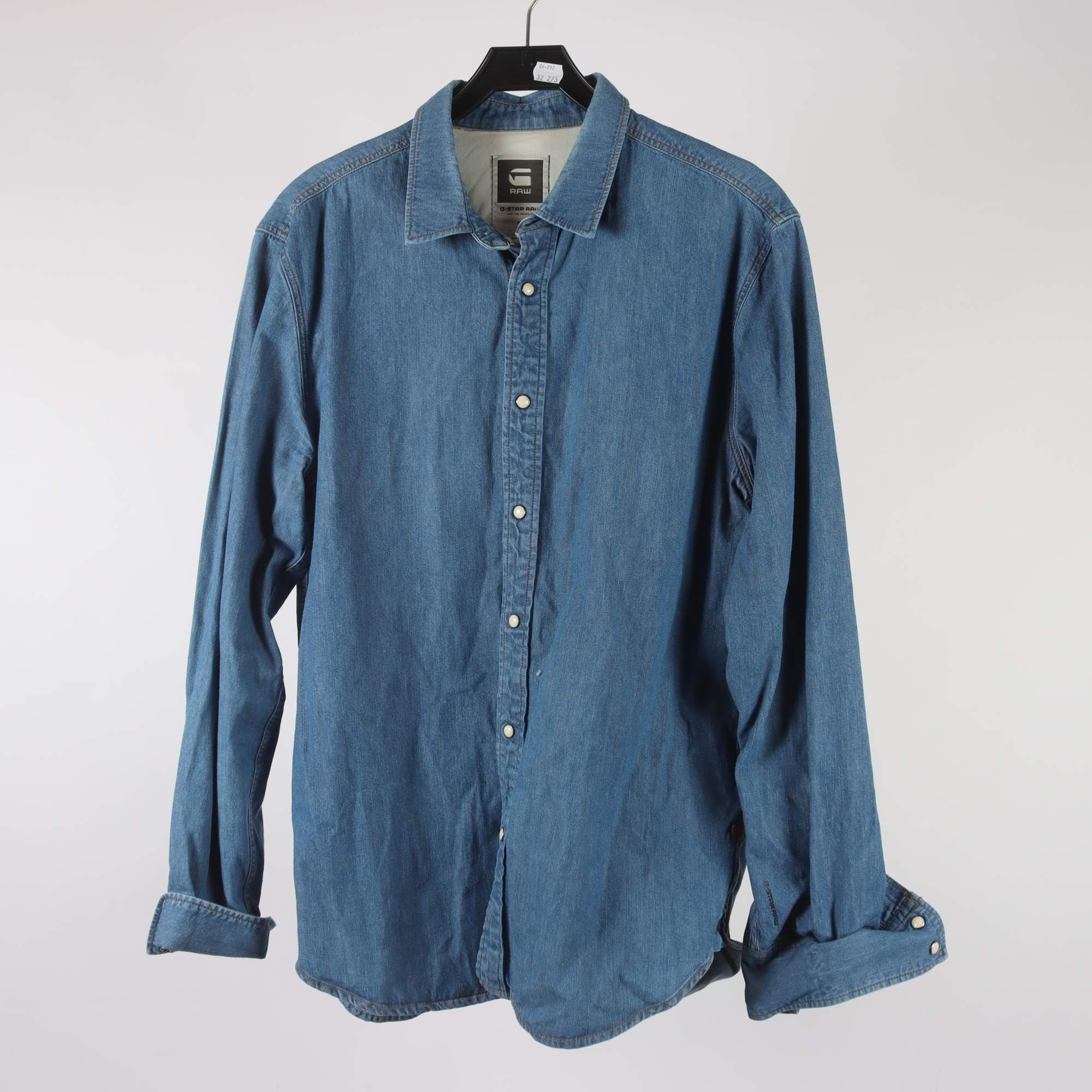 Jeansskjorta, G-Star Raw, stl. XL
