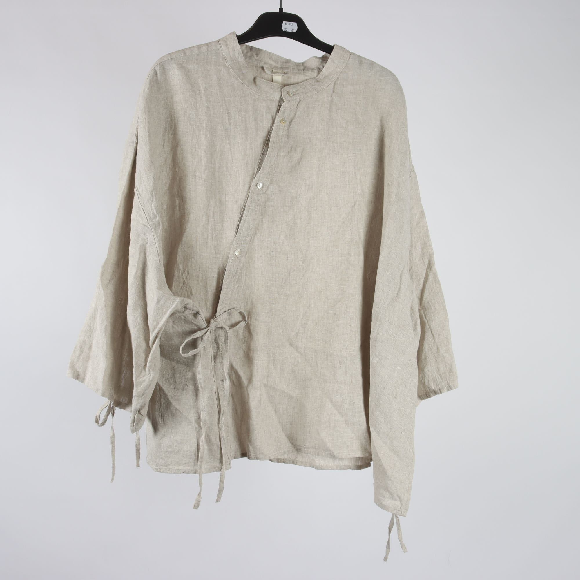 Skjorta, kay/day, 100% lin, stl. XL