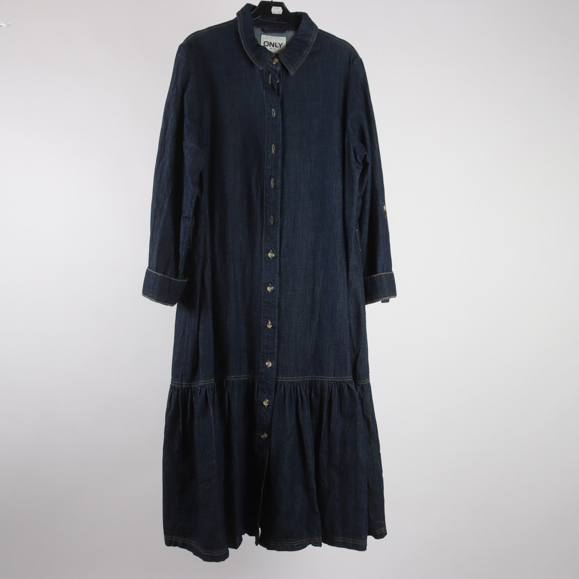 Jeansklänning, Only, stl. XL