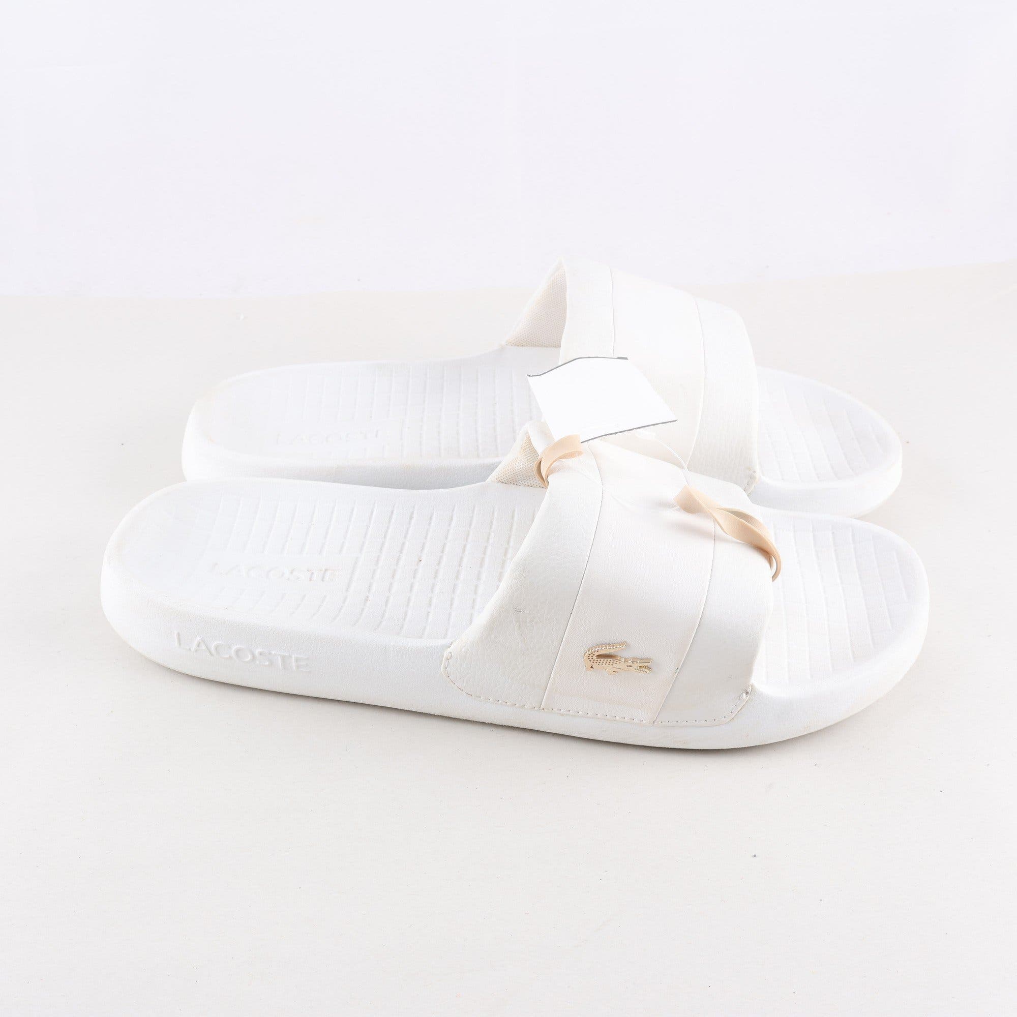 Sandaler. Lacoste, vit, stl. 47