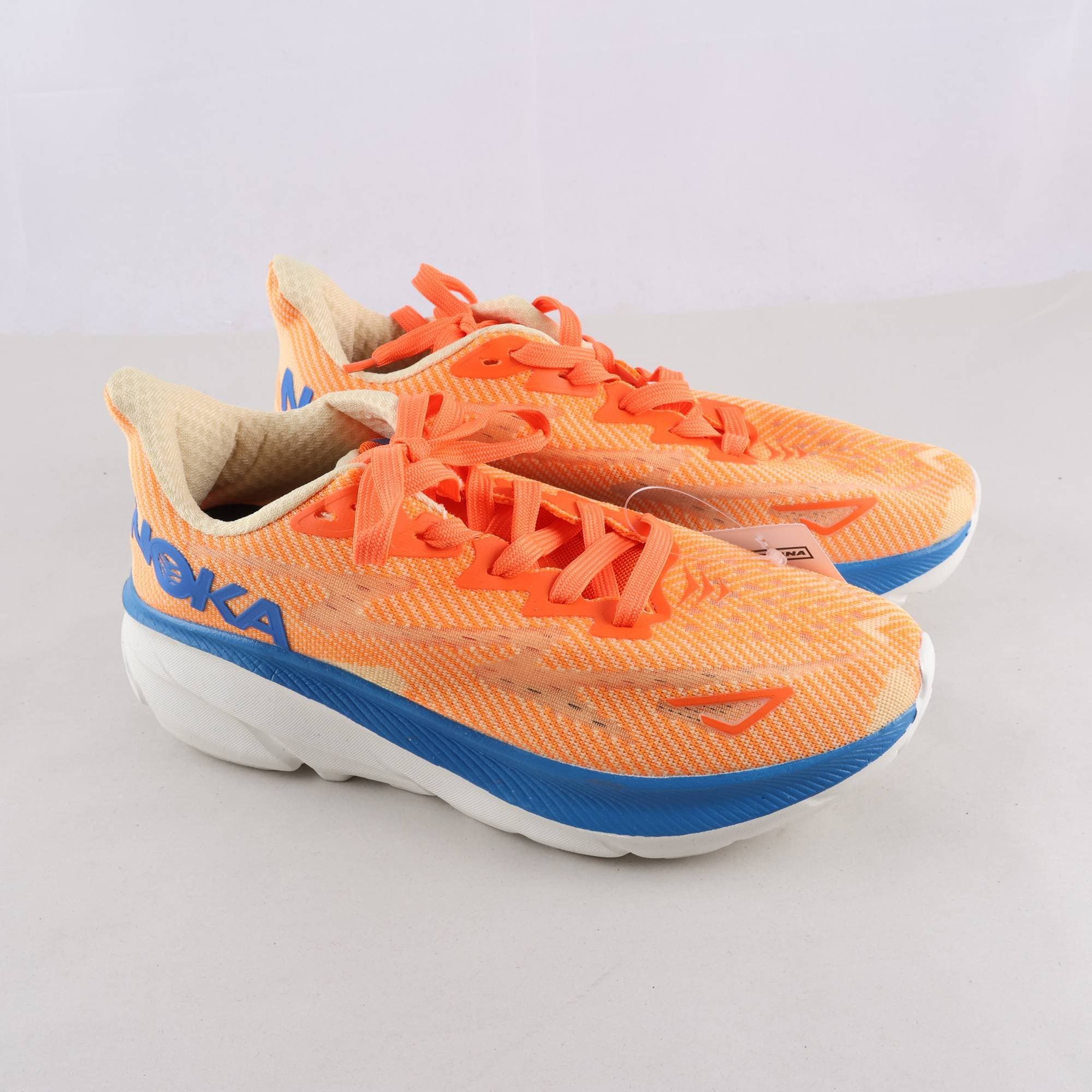 Sneakers, Hoka, orange, blå, stl. US 7.5 (38)
