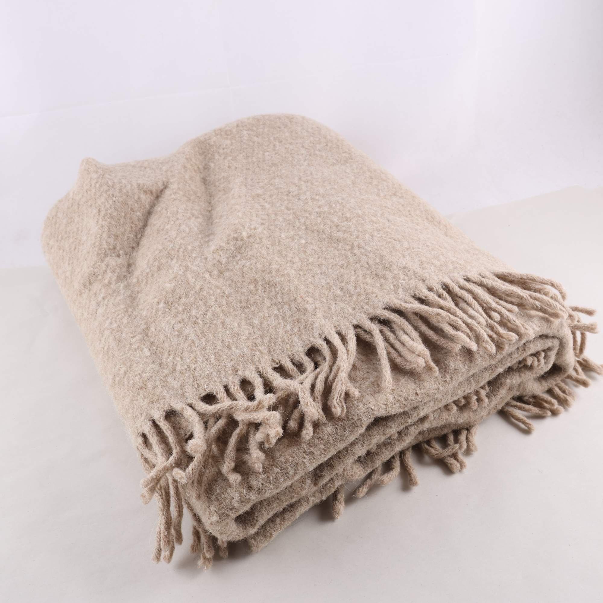 Filt, Hemtex, beige, 100% ull