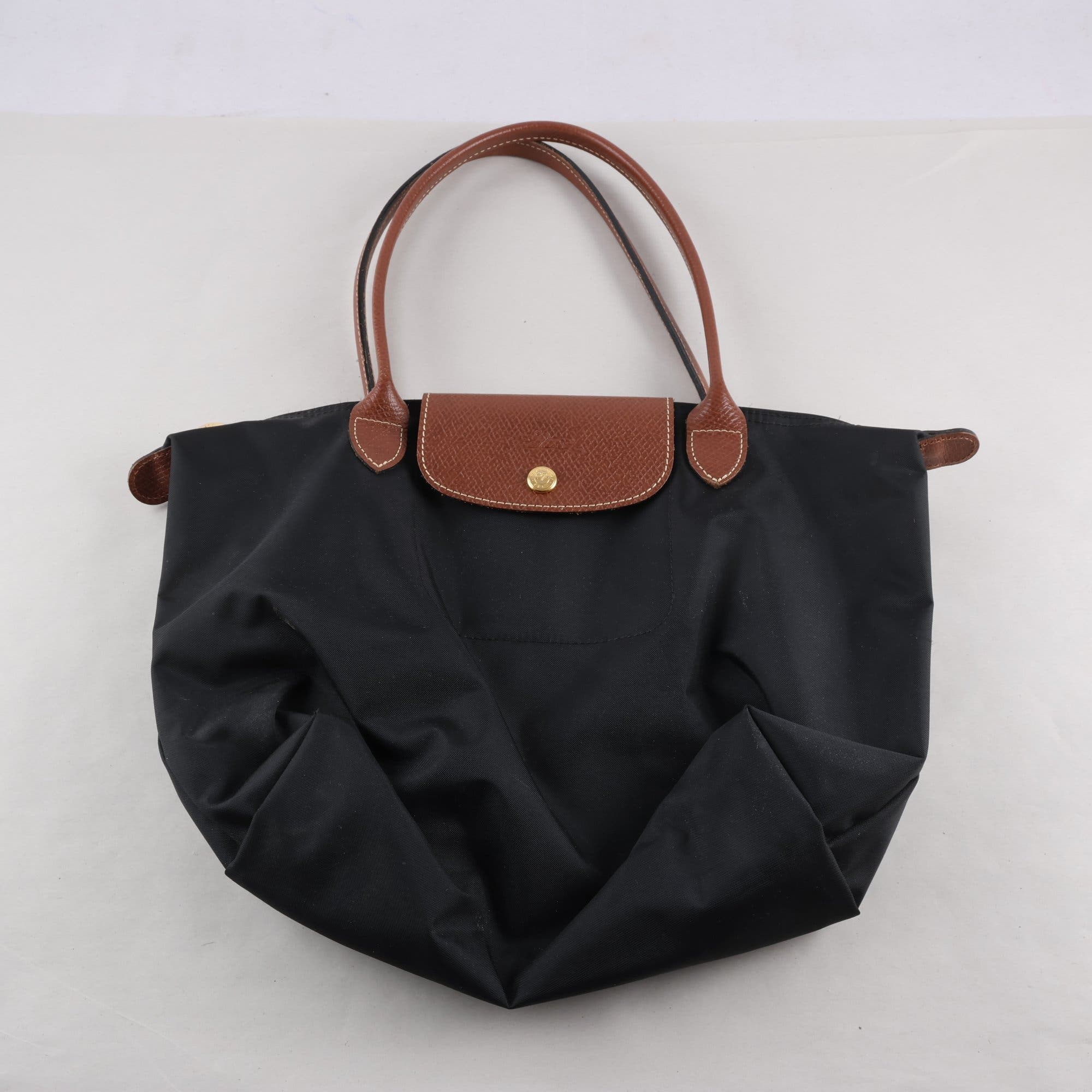 Väska, Longchamp, svart, mindre.
