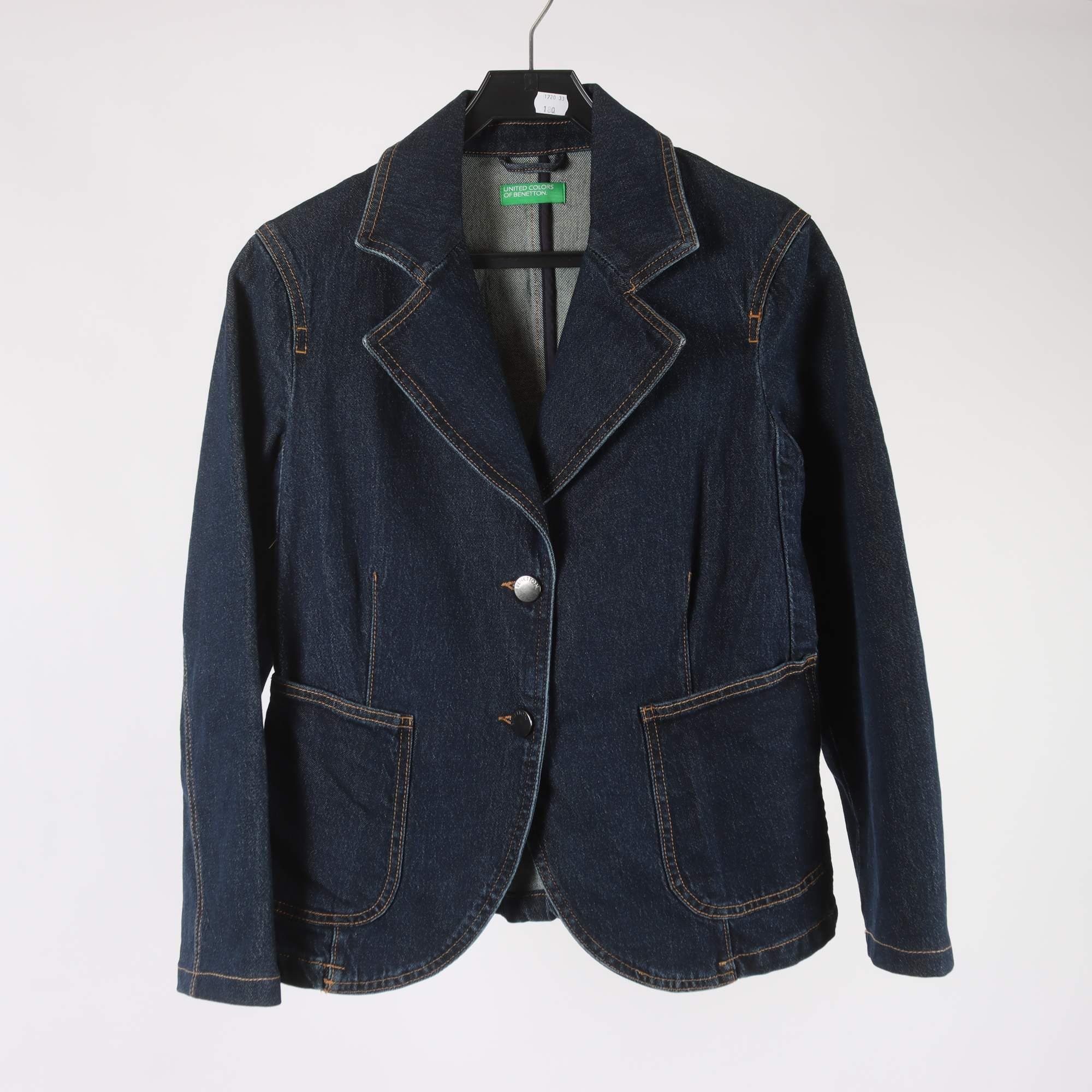 Jeansjacka, United Colors Of Benetton, blå, stl. M