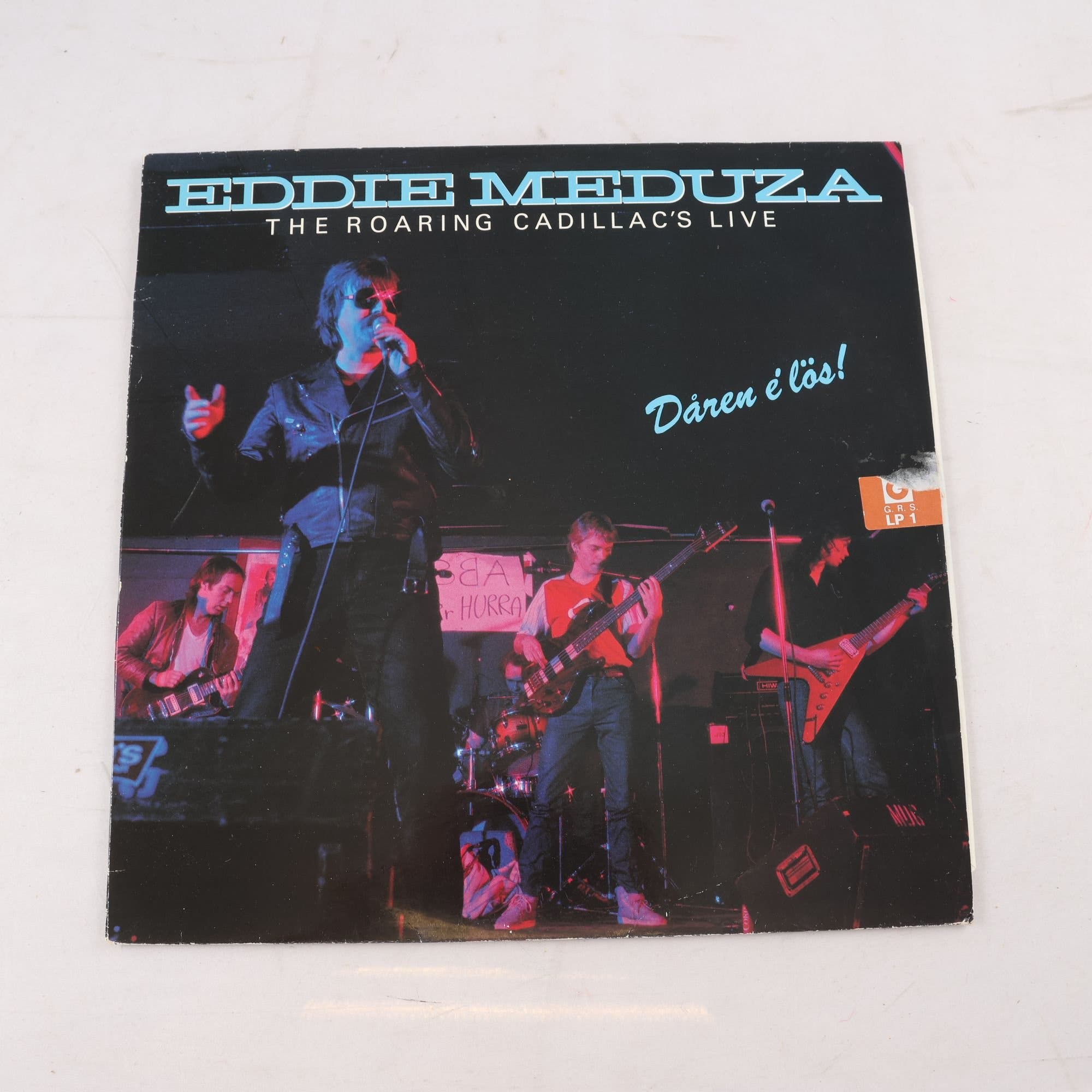 LP Eddie Meduza & The Roarin’ Cadillacs, Live Dåren É Lös!