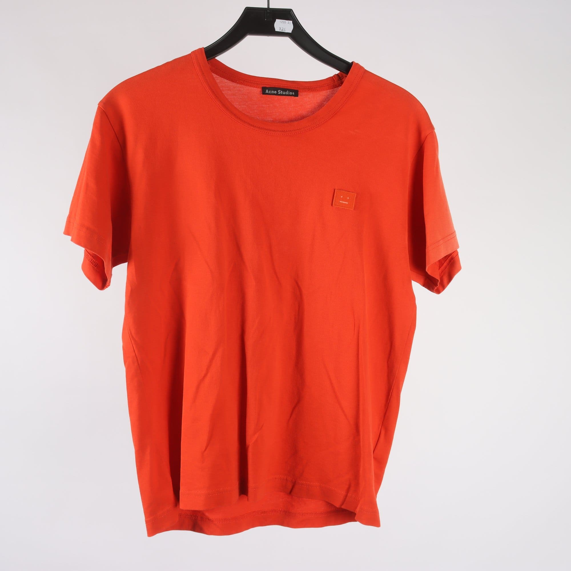 T-shirt, Acne Studios, Nash Face, orange, stl. XS