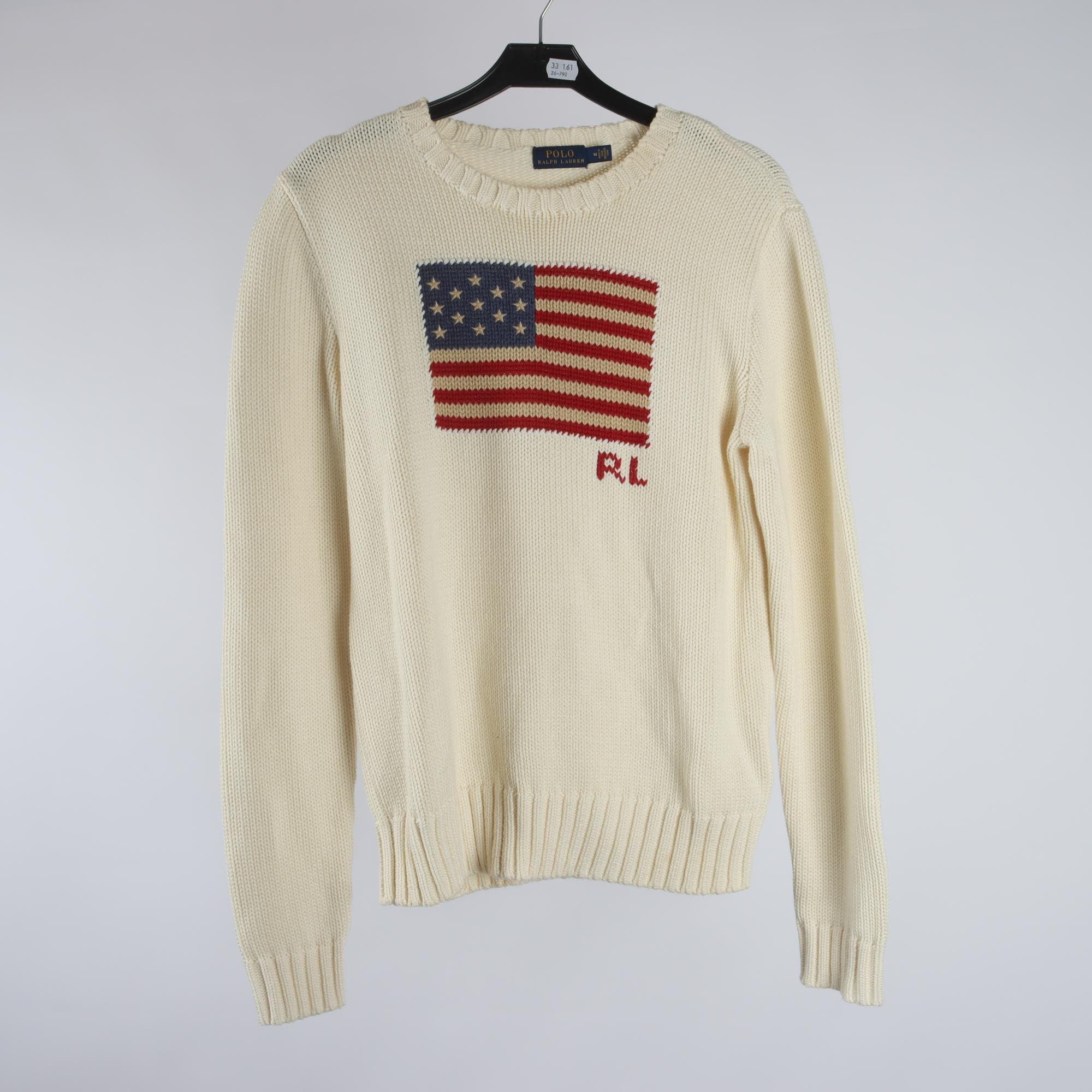 Stickad tröja, POLO Ralph Lauren, stl. M.