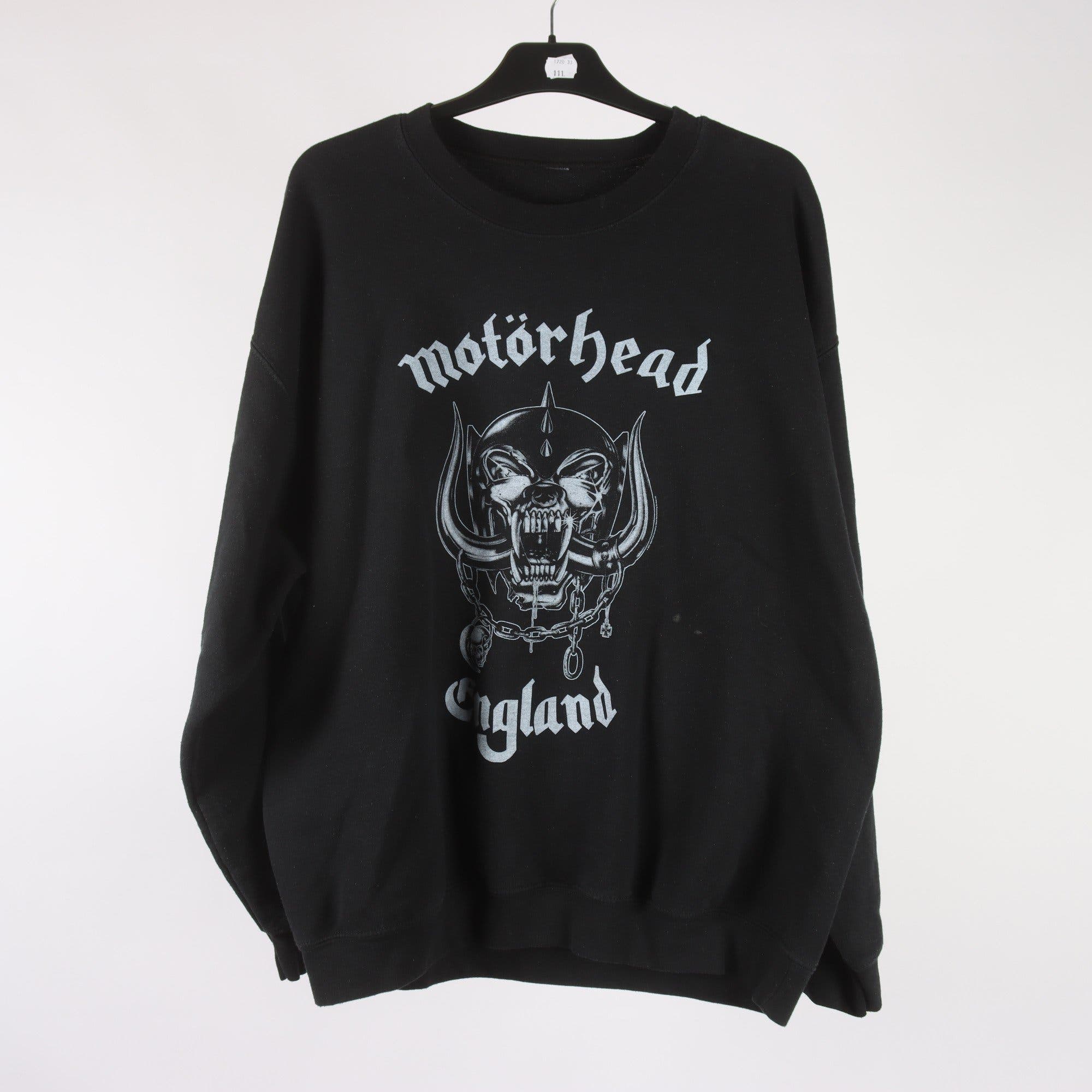 Sweatshirt, Motörhead, svart, stl. ca. L/XL